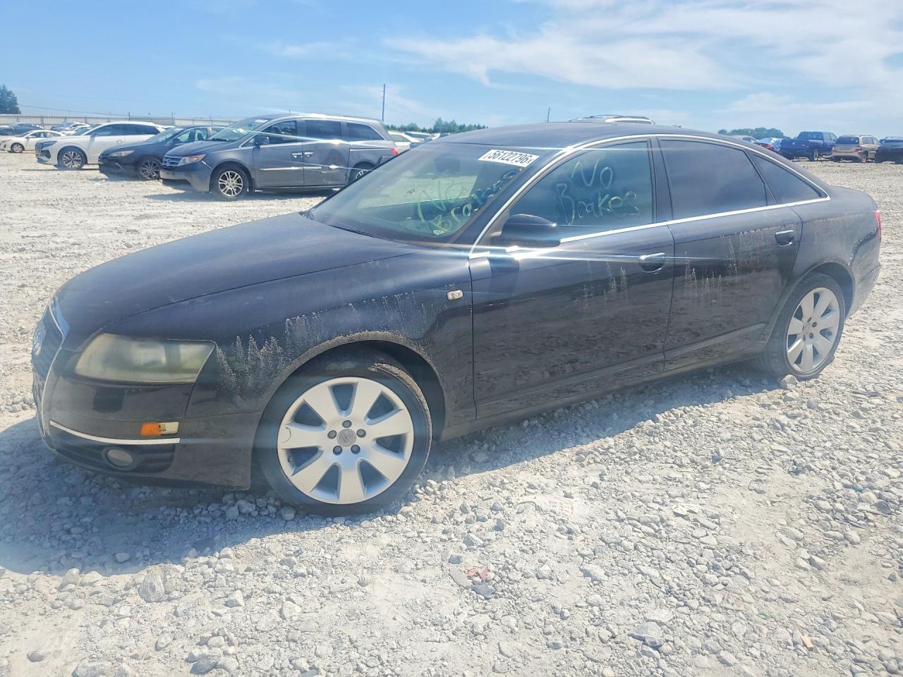 2007 Audi A6 3.2 Black vin: WAUAH74F27N074227