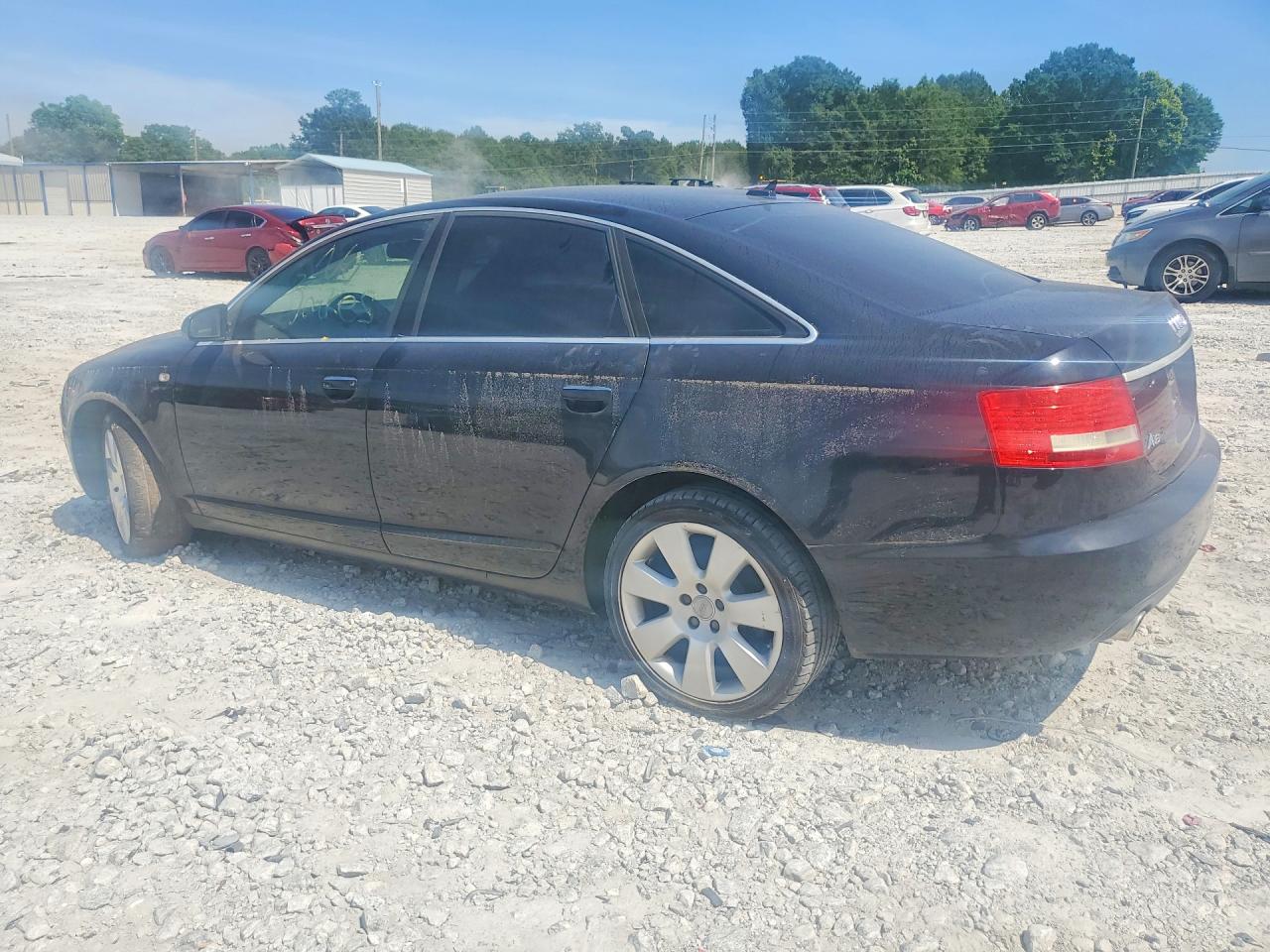 2007 Audi A6 3.2 Black vin: WAUAH74F27N074227