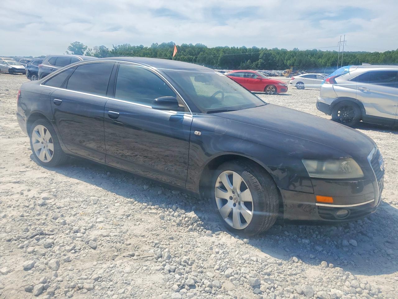 2007 Audi A6 3.2 Black vin: WAUAH74F27N074227