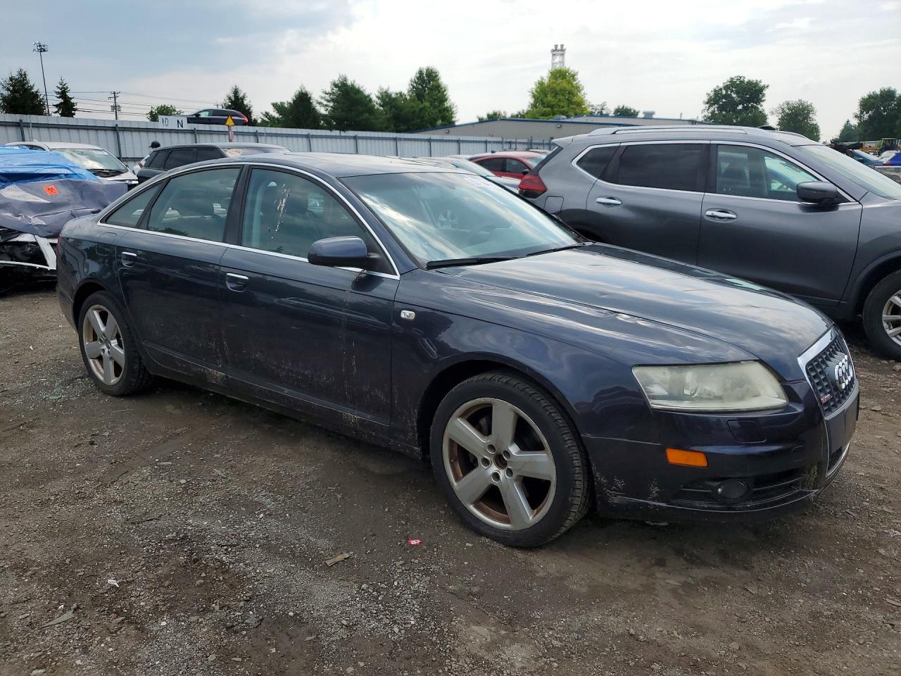 2008 Audi A6 3.2 Blue vin: WAUAH74F58N025282