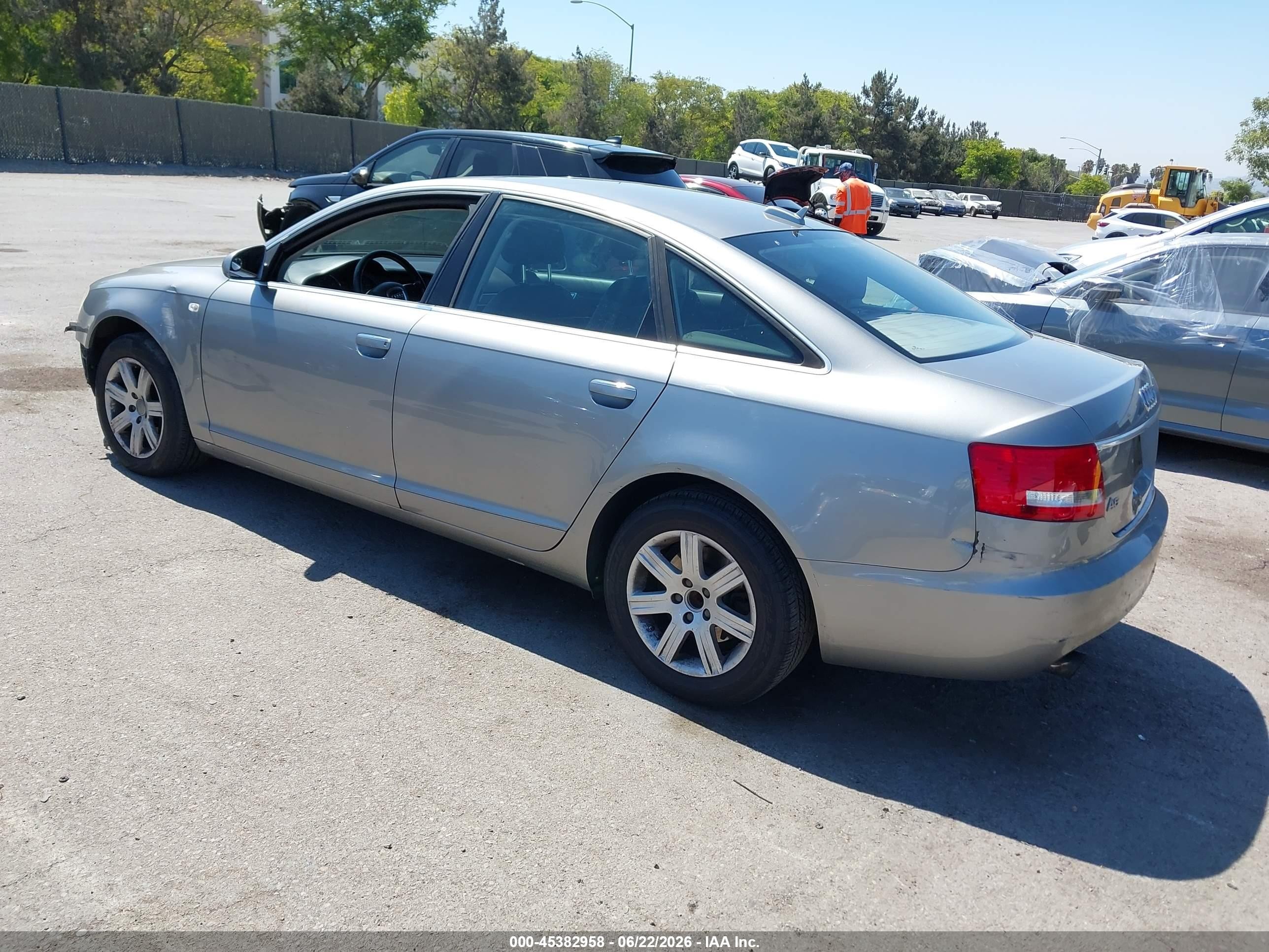 2006 Audi A6 3.2 Серебряный vin: WAUAH74FX6N099908
