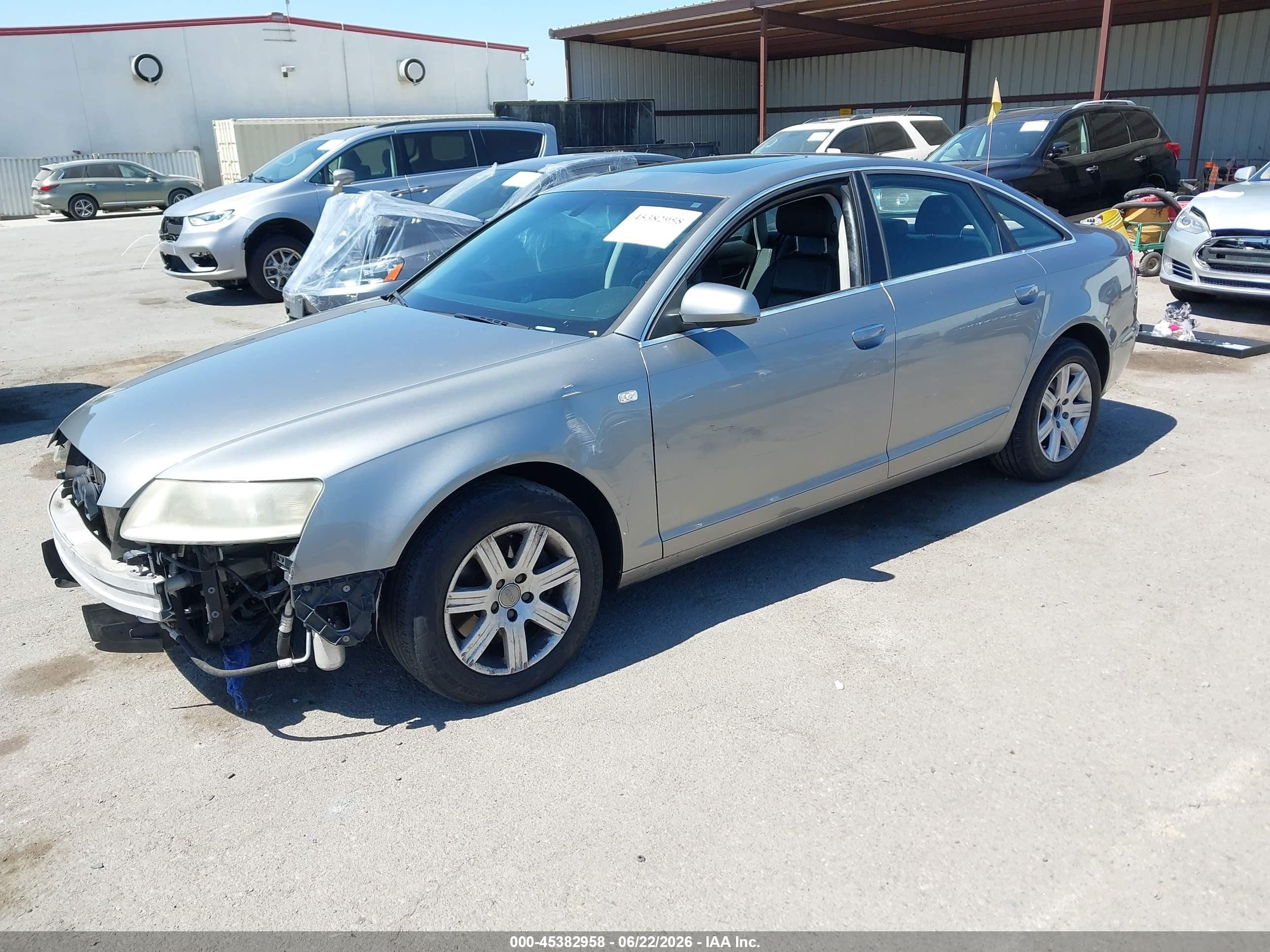 2006 Audi A6 3.2 Серебряный vin: WAUAH74FX6N099908