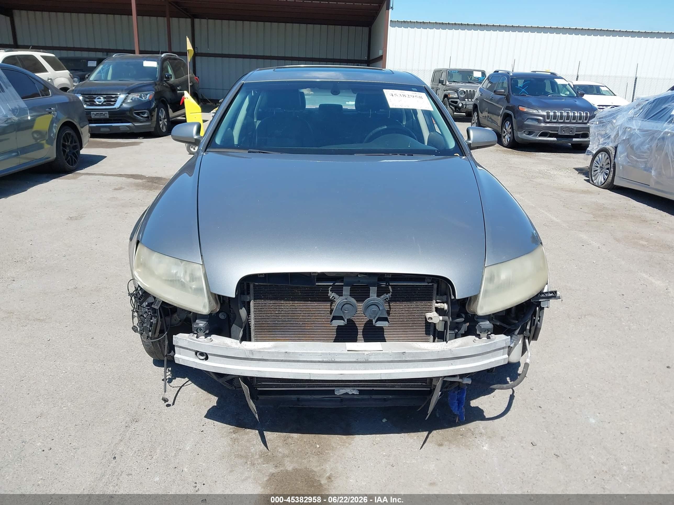 2006 Audi A6 3.2 Серебряный vin: WAUAH74FX6N099908