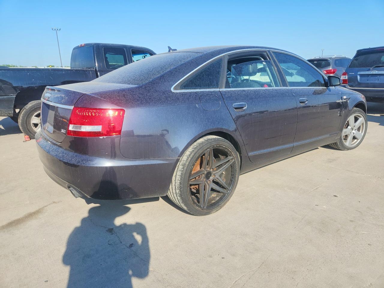 2008 Audi A6 3.2 Gray vin: WAUAH74FX8N144672