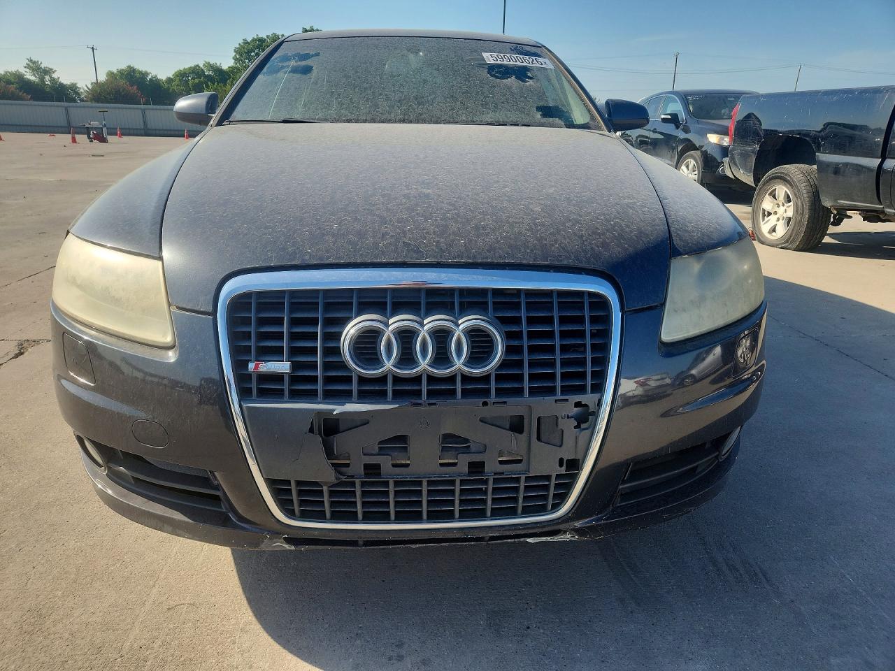 2008 Audi A6 3.2 Gray vin: WAUAH74FX8N144672
