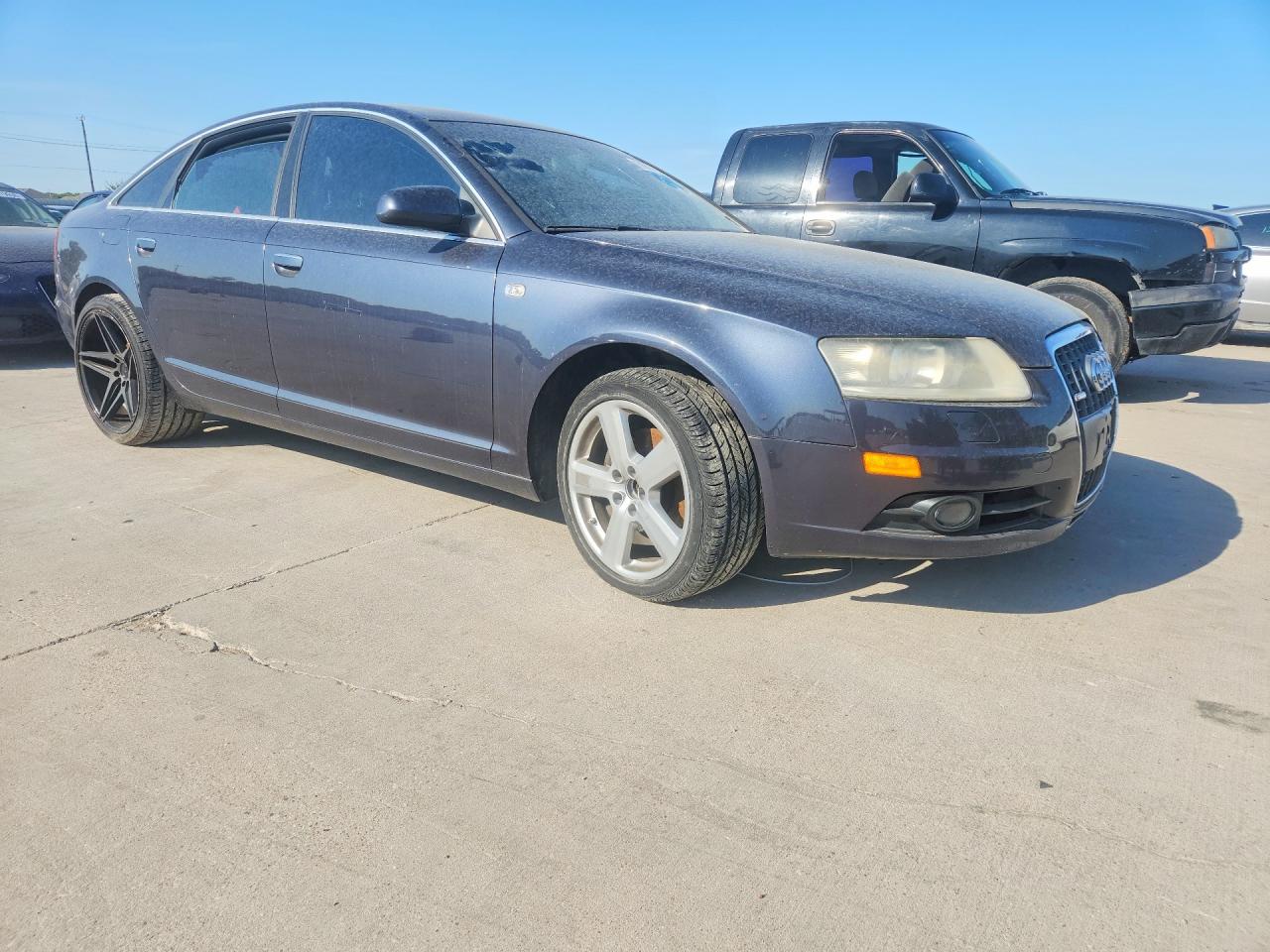 2008 Audi A6 3.2 Gray vin: WAUAH74FX8N144672