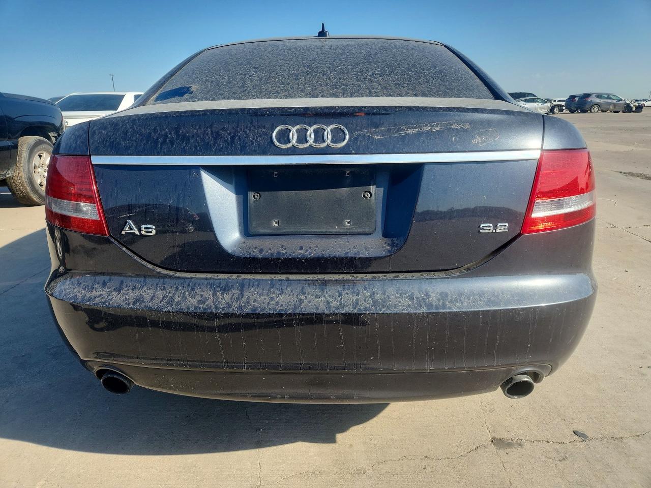 2008 Audi A6 3.2 Gray vin: WAUAH74FX8N144672