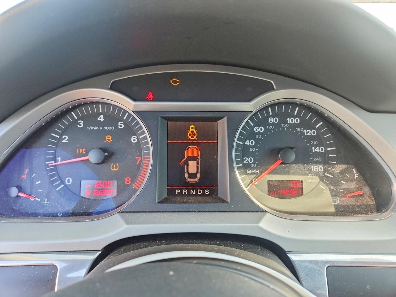 2008 Audi A6 3.2 Gray vin: WAUAH74FX8N144672