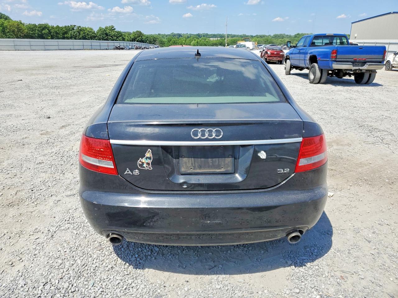 2008 Audi A6 3.2 Black vin: WAUAH94F58N126057