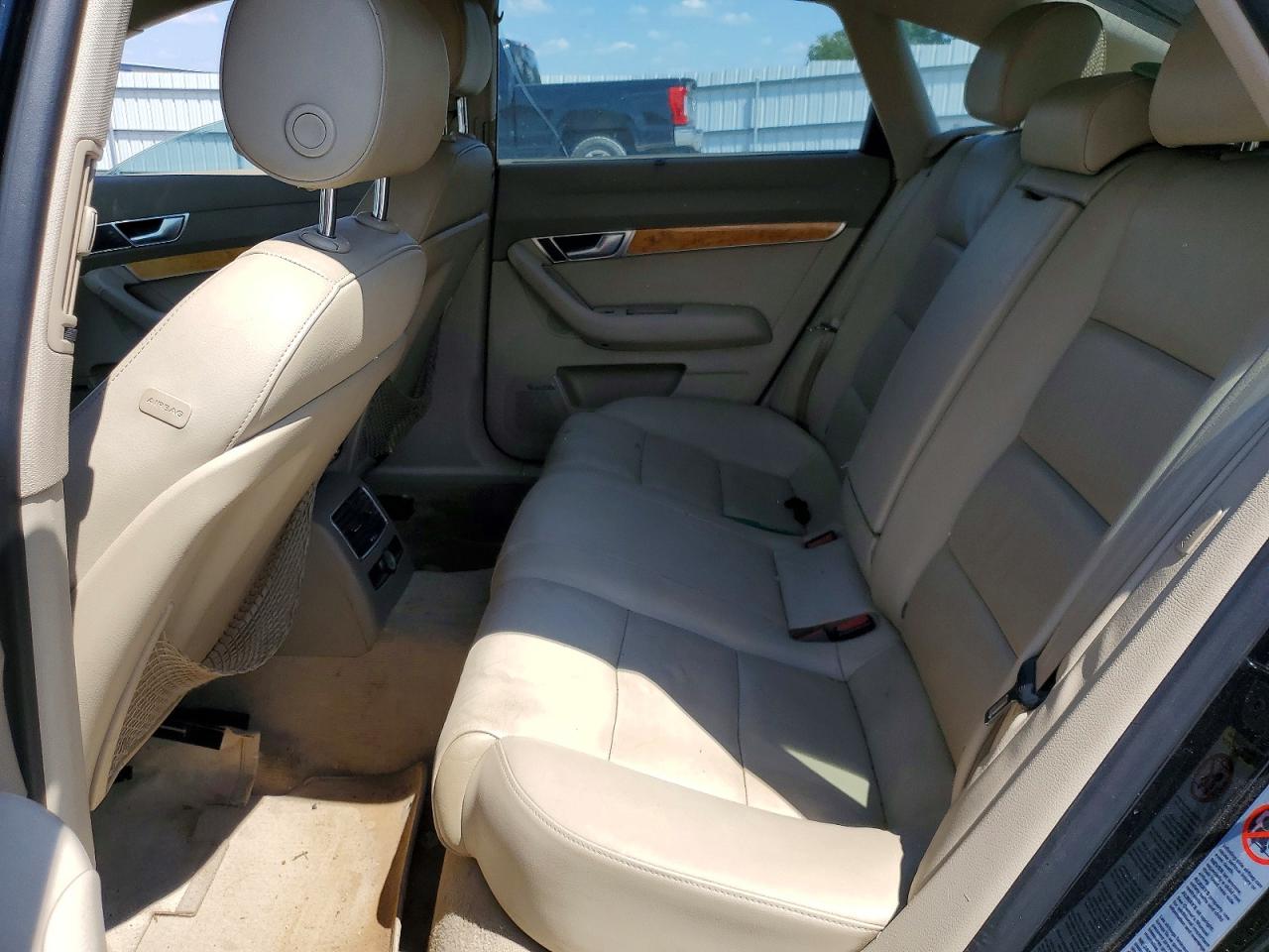 2008 Audi A6 3.2 Black vin: WAUAH94F58N126057