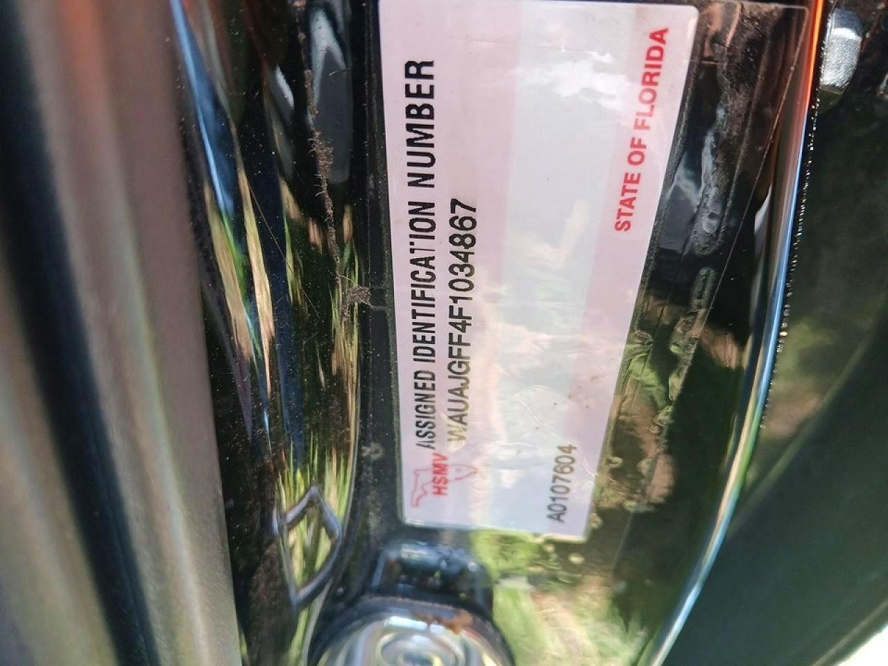 2015 Audi A3 Premium Black vin: WAUAJGFF4F1034867
