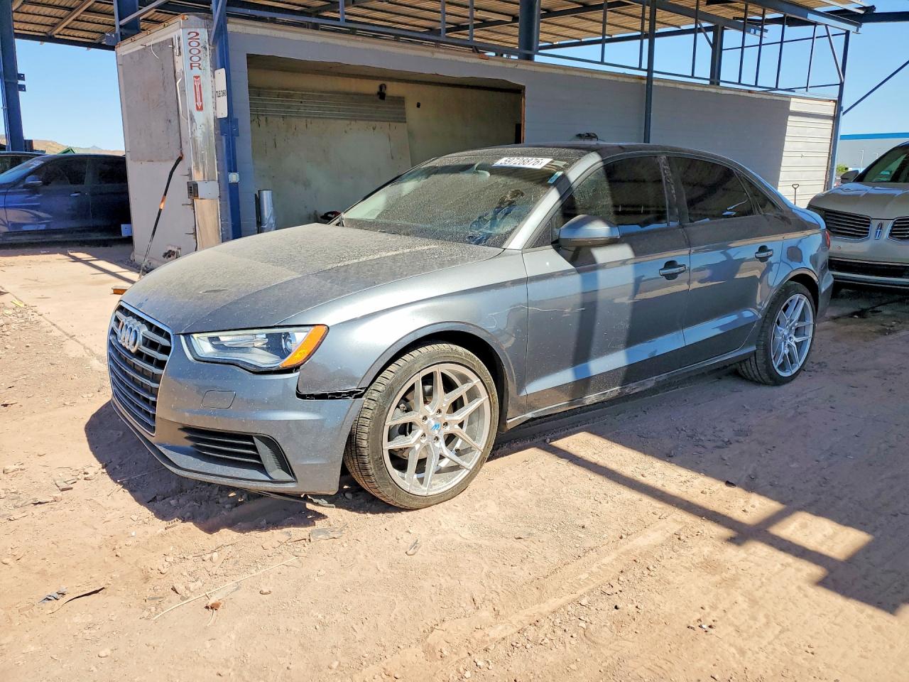 2015 Audi A3 Gray vin: WAUAJGFF7F1043255