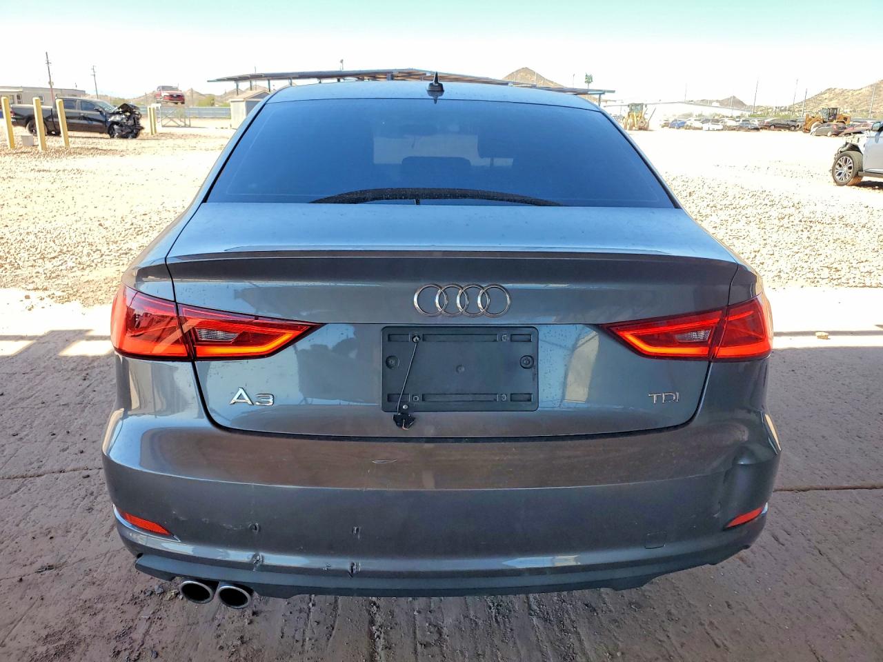 2015 Audi A3 Gray vin: WAUAJGFF7F1043255