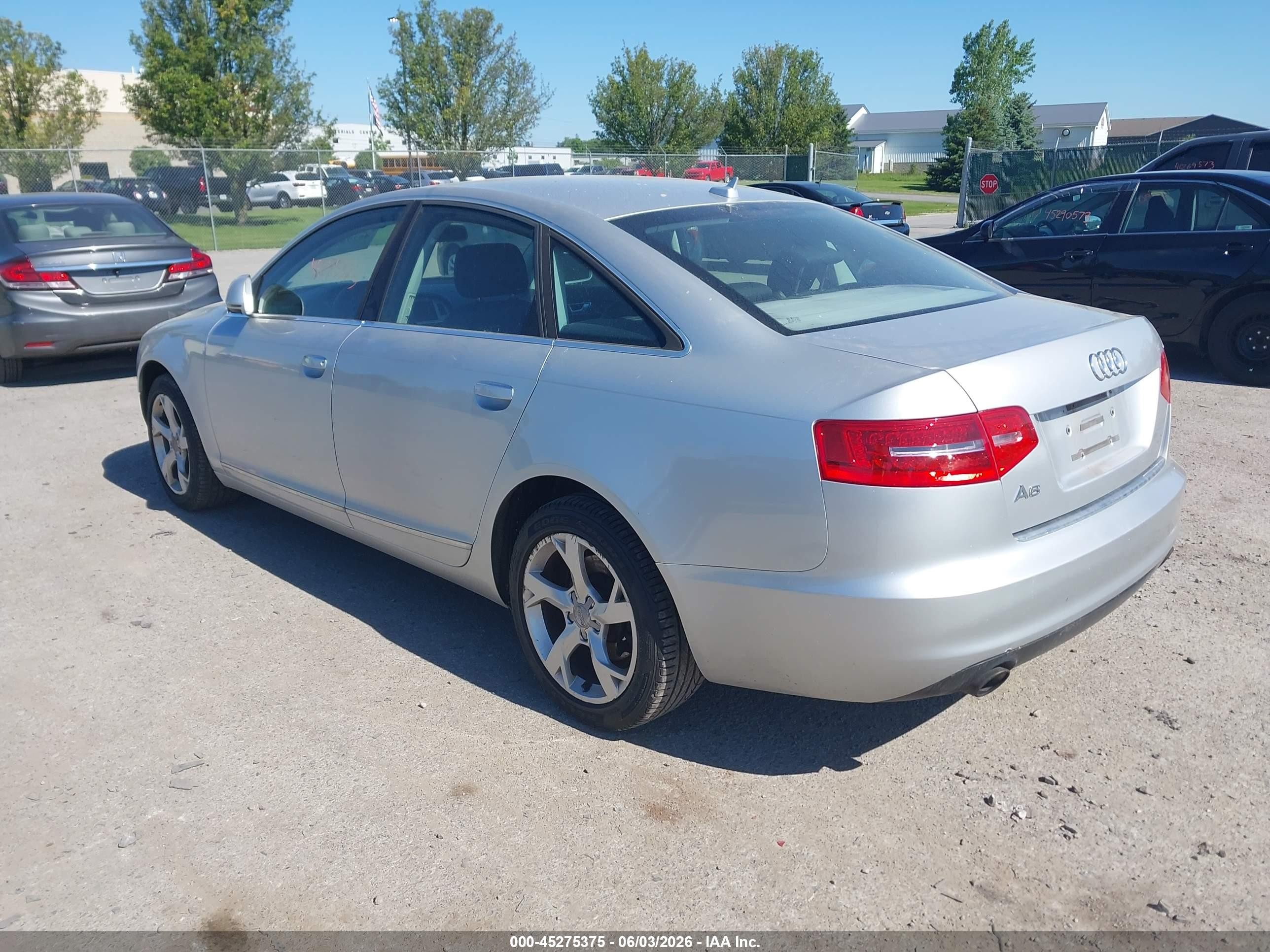 2010 Audi A6 3.2 Premium Silver vin: WAUAKAFB8AN028563