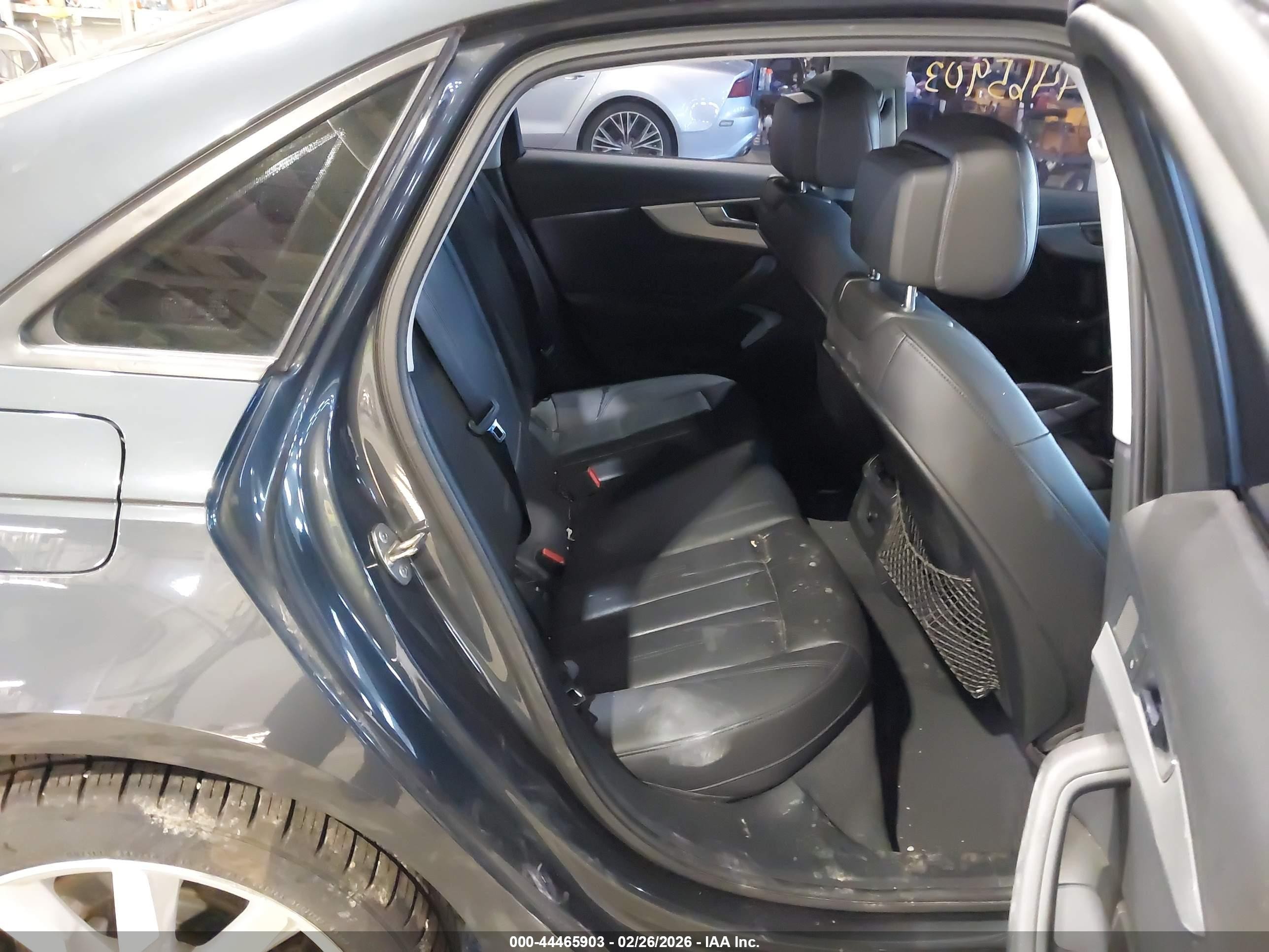 2017 Audi A4 2.0t Premium Gray vin: WAUANAF43HN008028