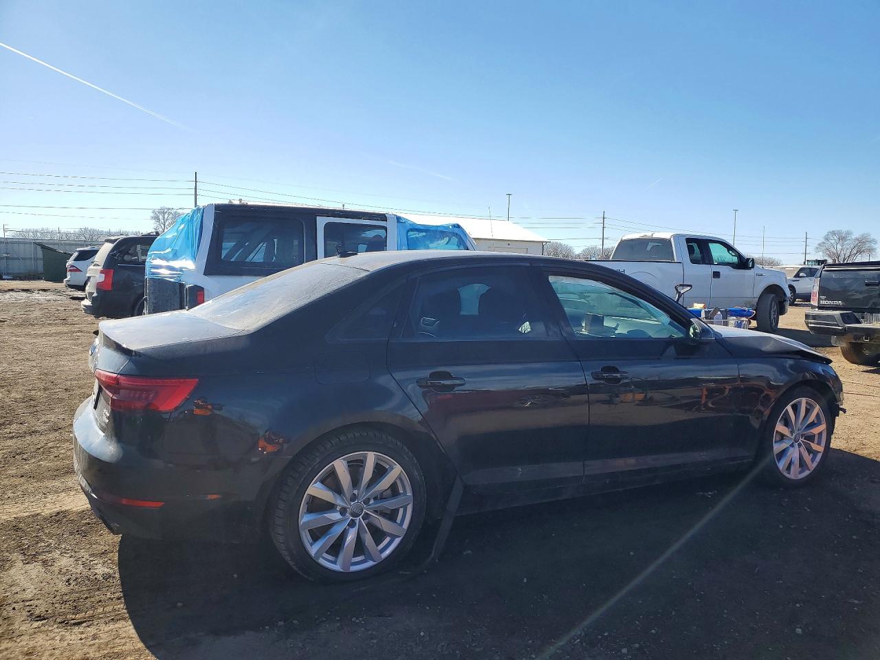 2017 Audi A4 Premium Black vin: WAUANAF44HN061904