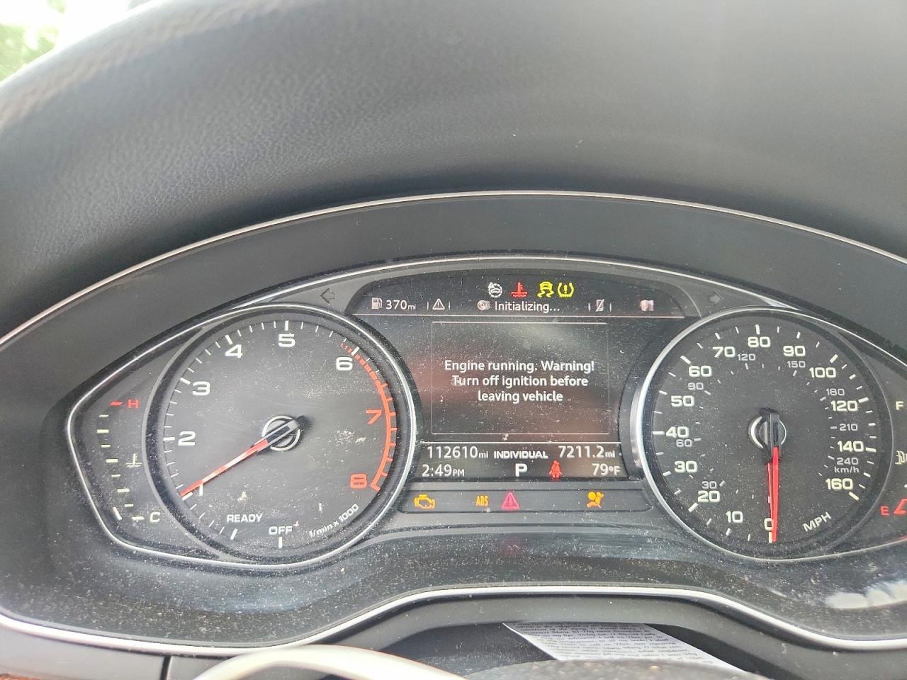 2017 Audi A4 Premium Черный vin: WAUANAF47HN018576