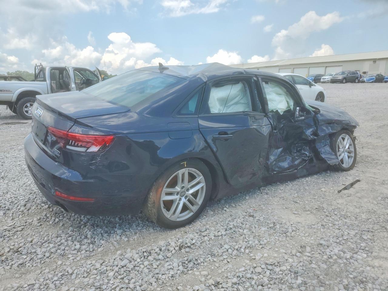 2017 Audi A4 Premium Blue vin: WAUANAF47HN027844