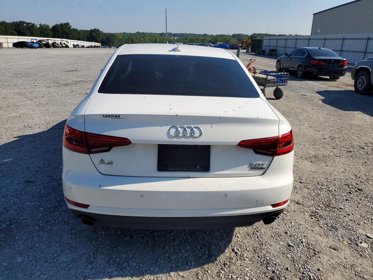 2017 Audi A4 Premium White vin: WAUANAF4XHN007720