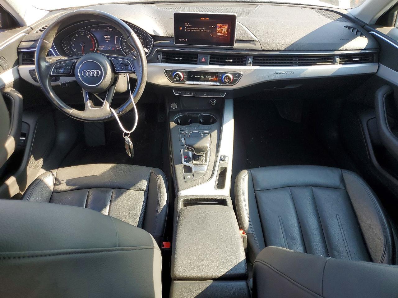 2017 Audi A4 Premium White vin: WAUANAF4XHN007720