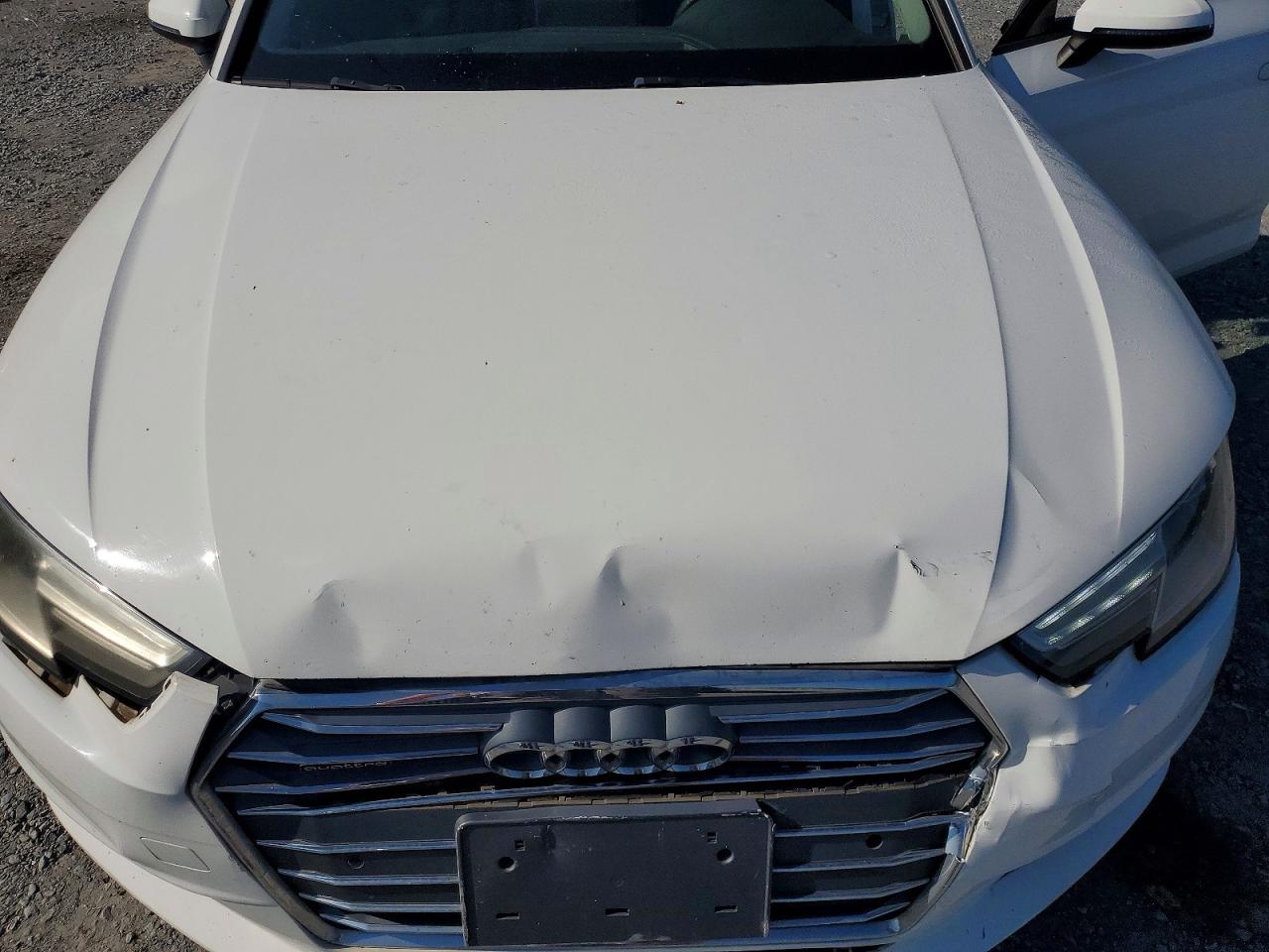 2017 Audi A4 Premium White vin: WAUANAF4XHN007720