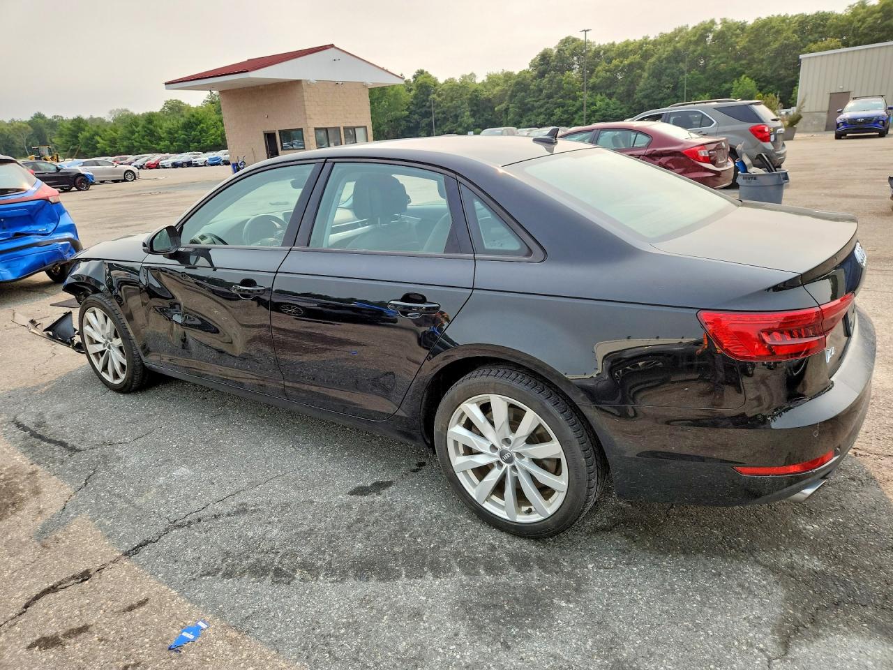 2017 Audi A4 Premium Black vin: WAUANAF4XHN008804
