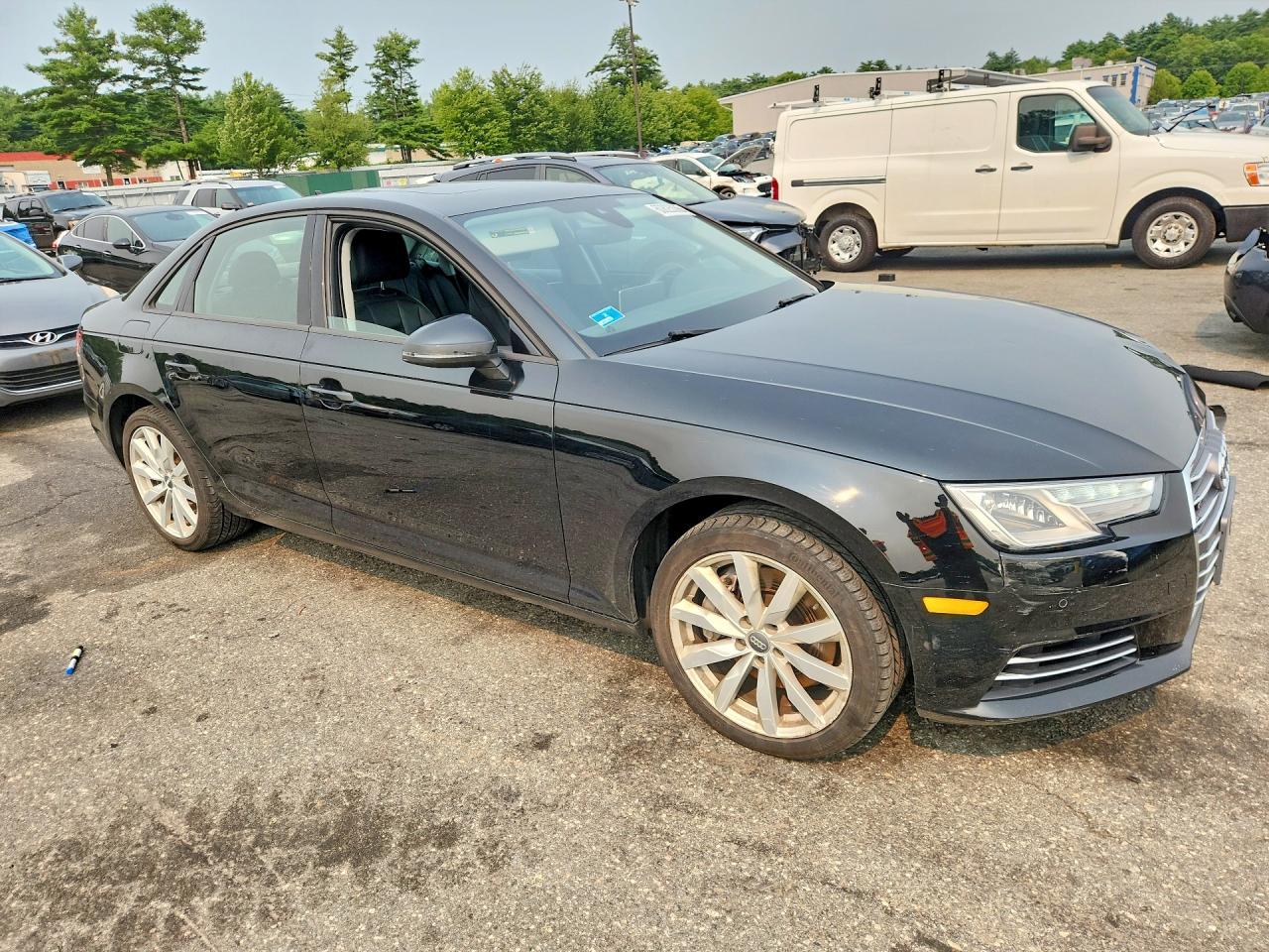 2017 Audi A4 Premium Black vin: WAUANAF4XHN008804