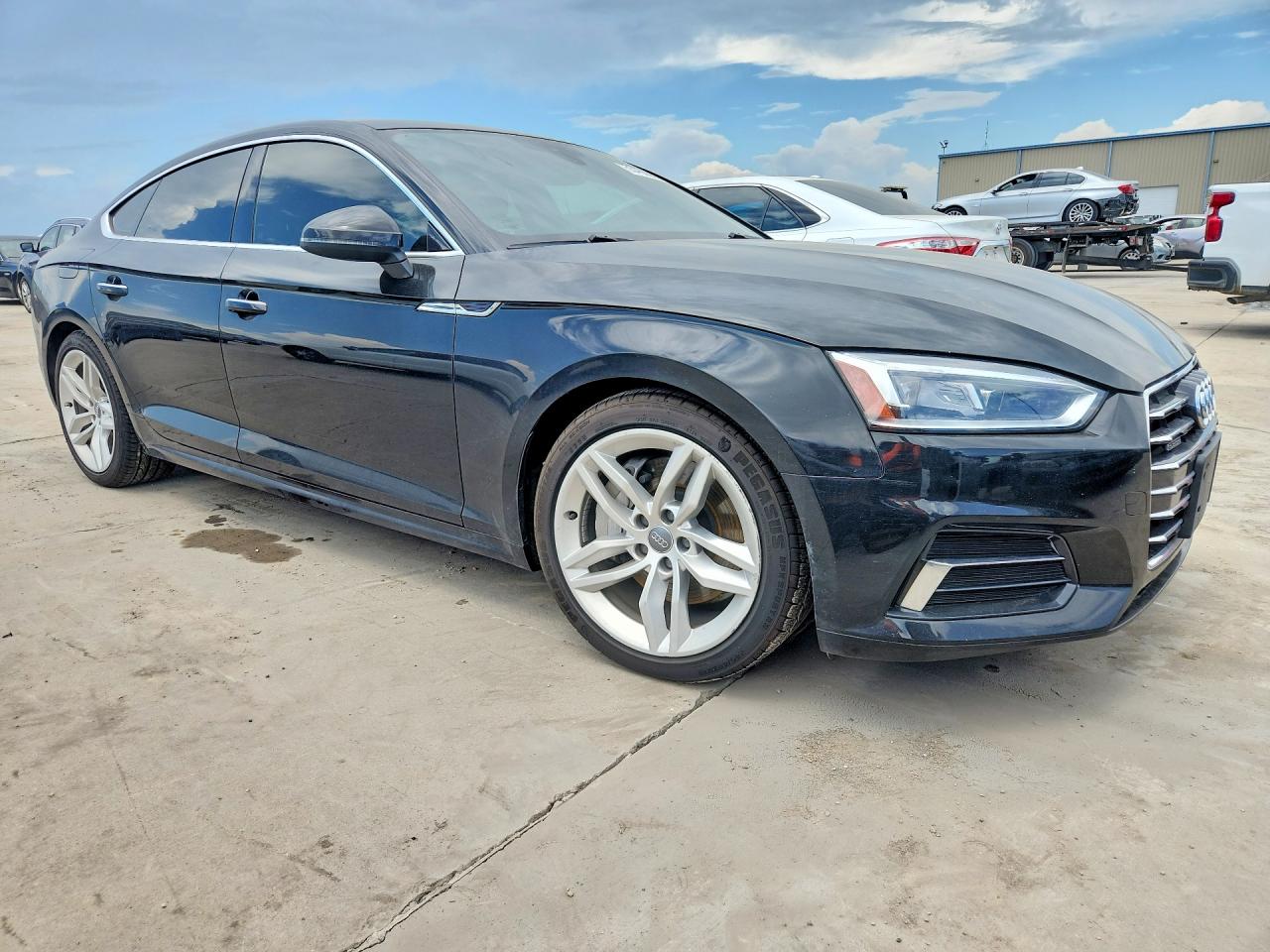 2019 Audi A5 Premium Black vin: WAUANCF56KA061406