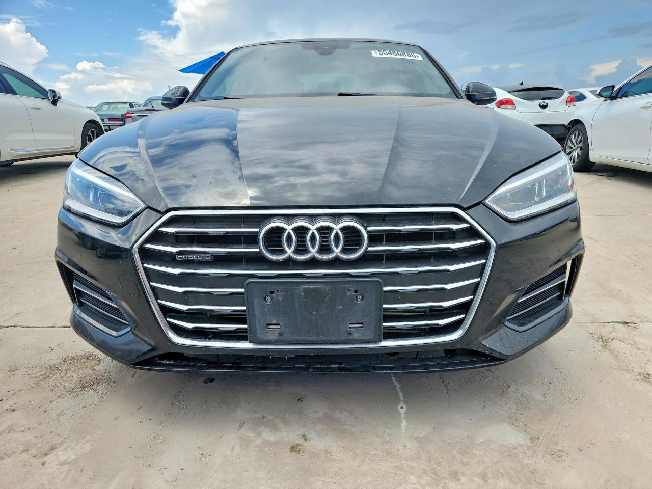 2019 Audi A5 Premium Black vin: WAUANCF56KA061406