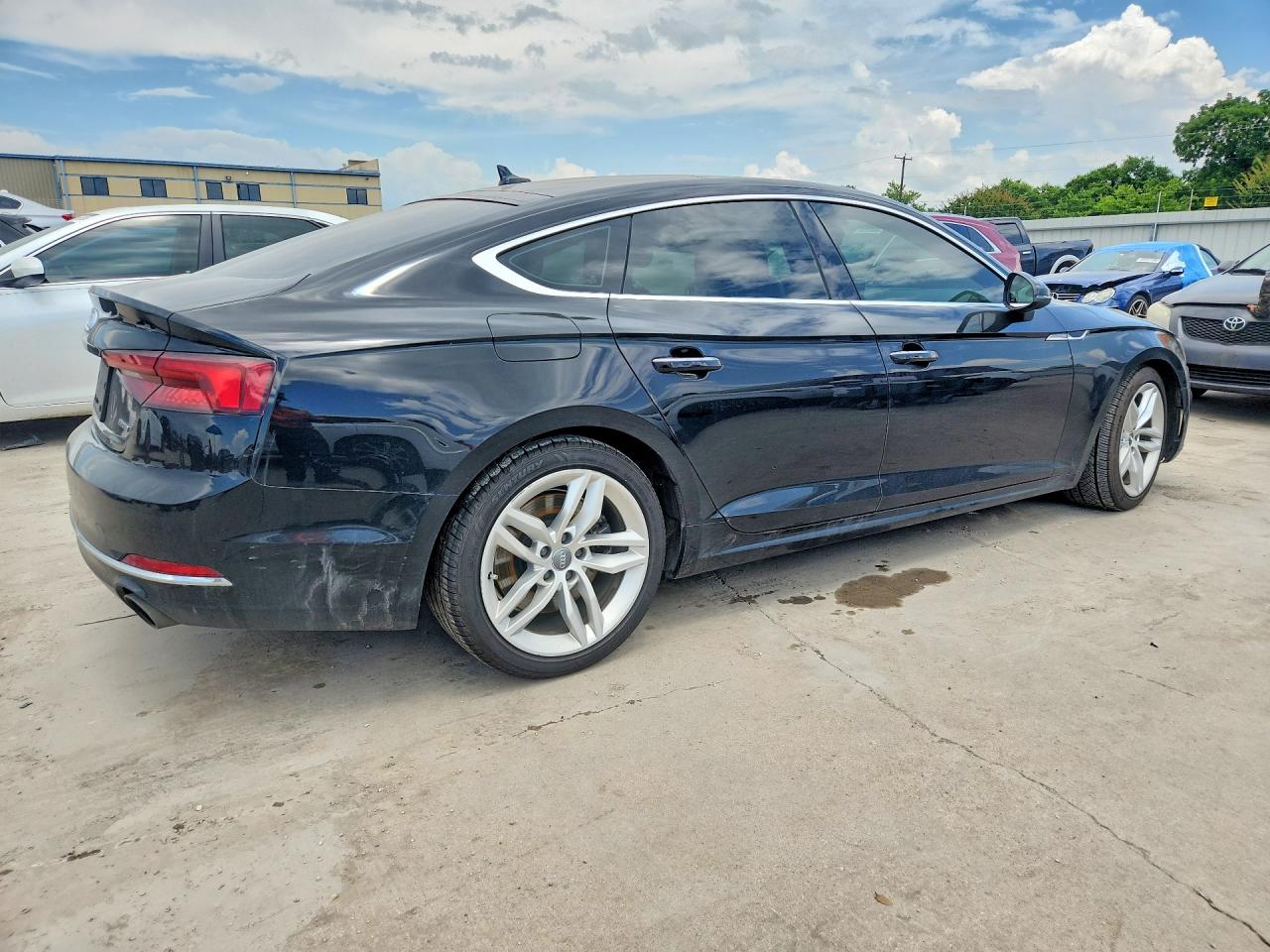 2019 Audi A5 Premium Black vin: WAUANCF56KA061406