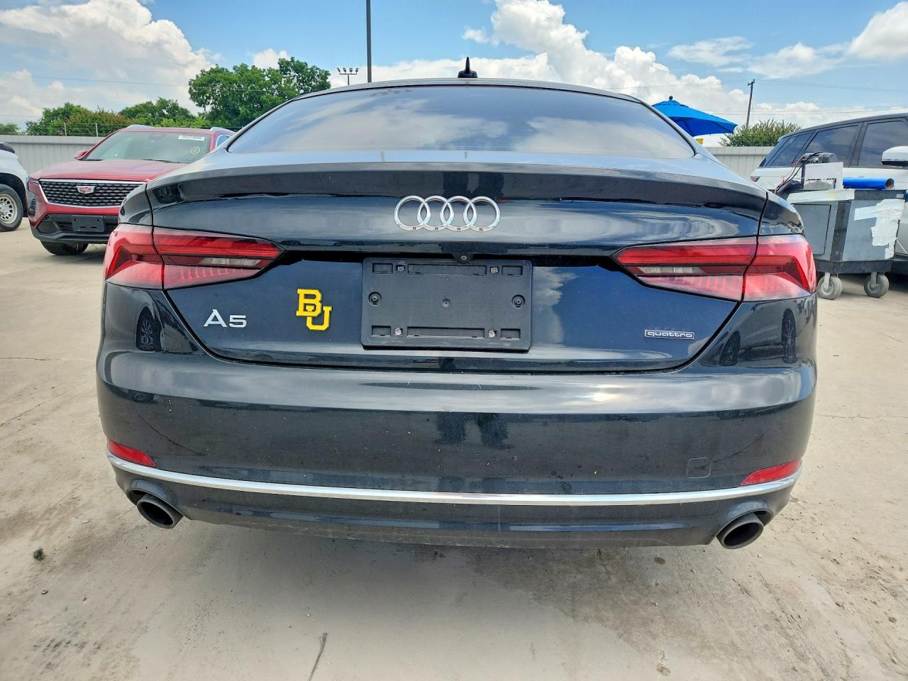2019 Audi A5 Premium Black vin: WAUANCF56KA061406