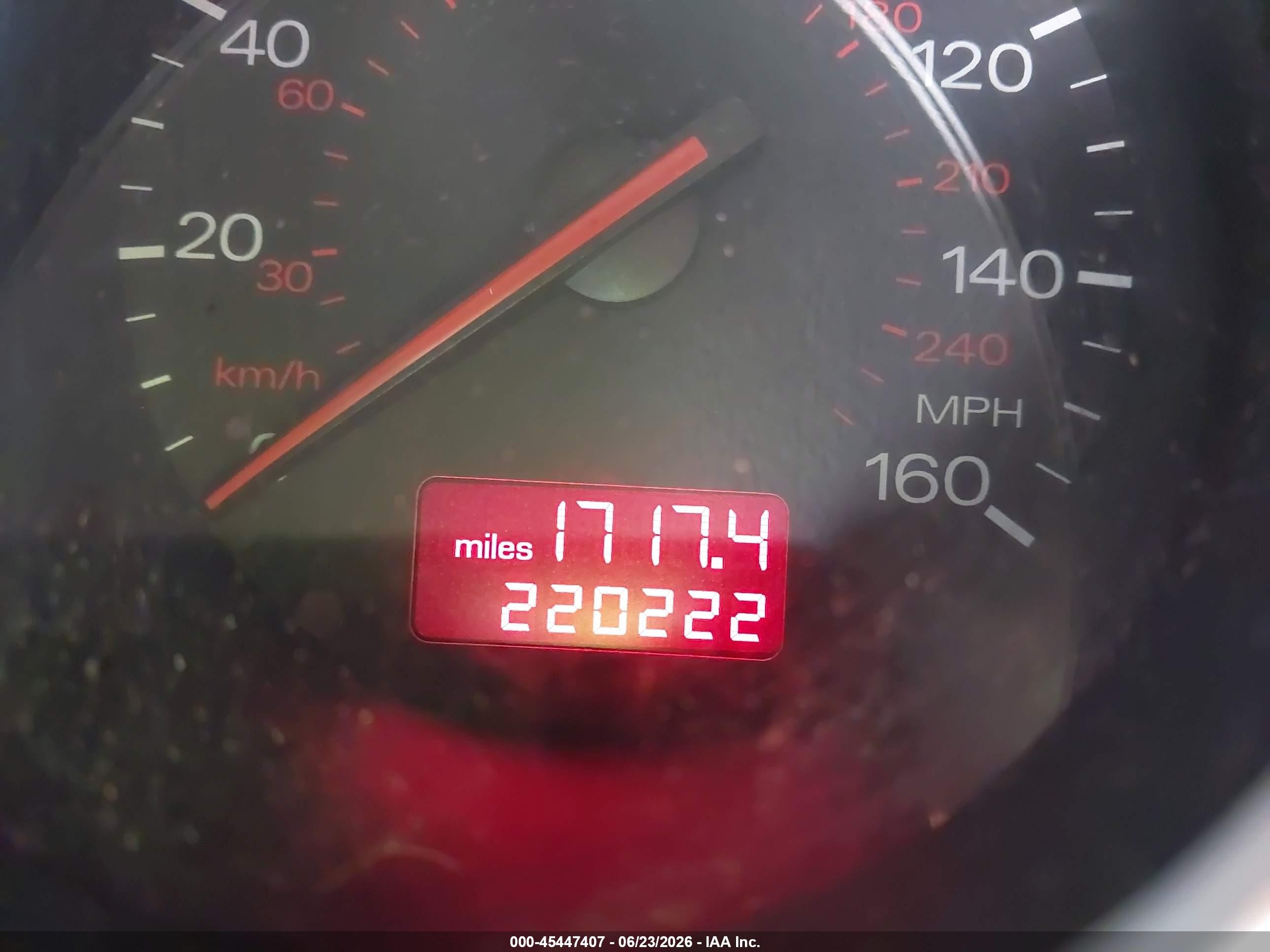 2003 Audi A4 3.0 Blue vin: WAUAT48H13K023547