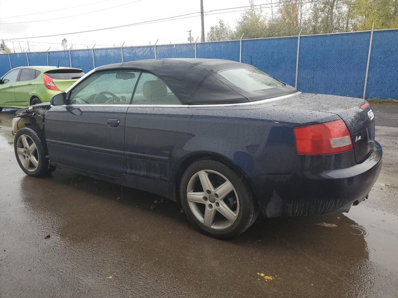 2004 Audi A4 3.0 Cabriolet Blue vin: WAUAT48H64K005465