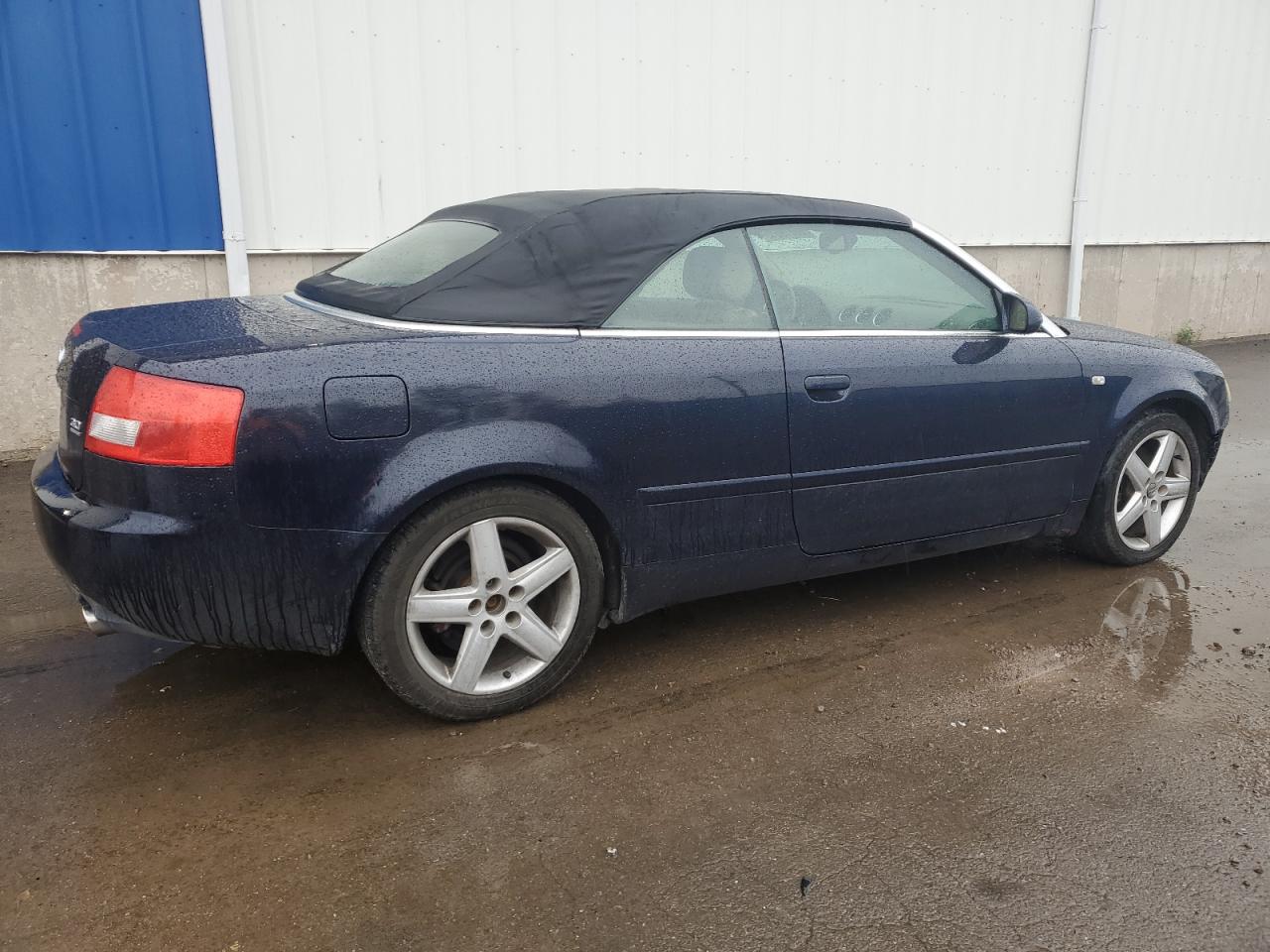 2004 Audi A4 3.0 Cabriolet Blue vin: WAUAT48H64K005465