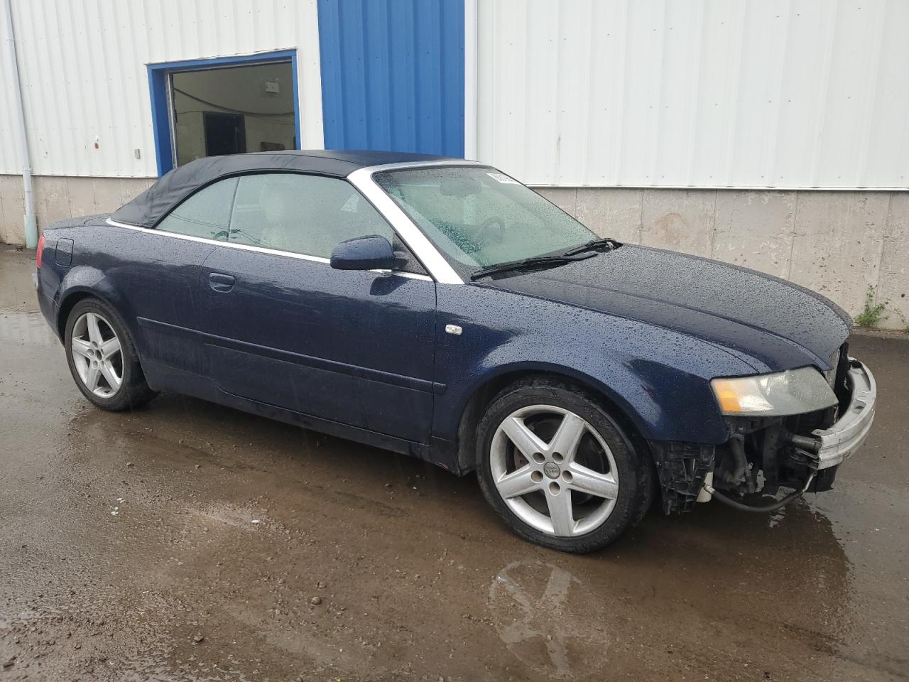2004 Audi A4 3.0 Cabriolet Blue vin: WAUAT48H64K005465