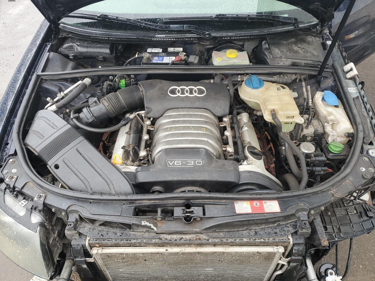 2004 Audi A4 3.0 Cabriolet Blue vin: WAUAT48H64K005465