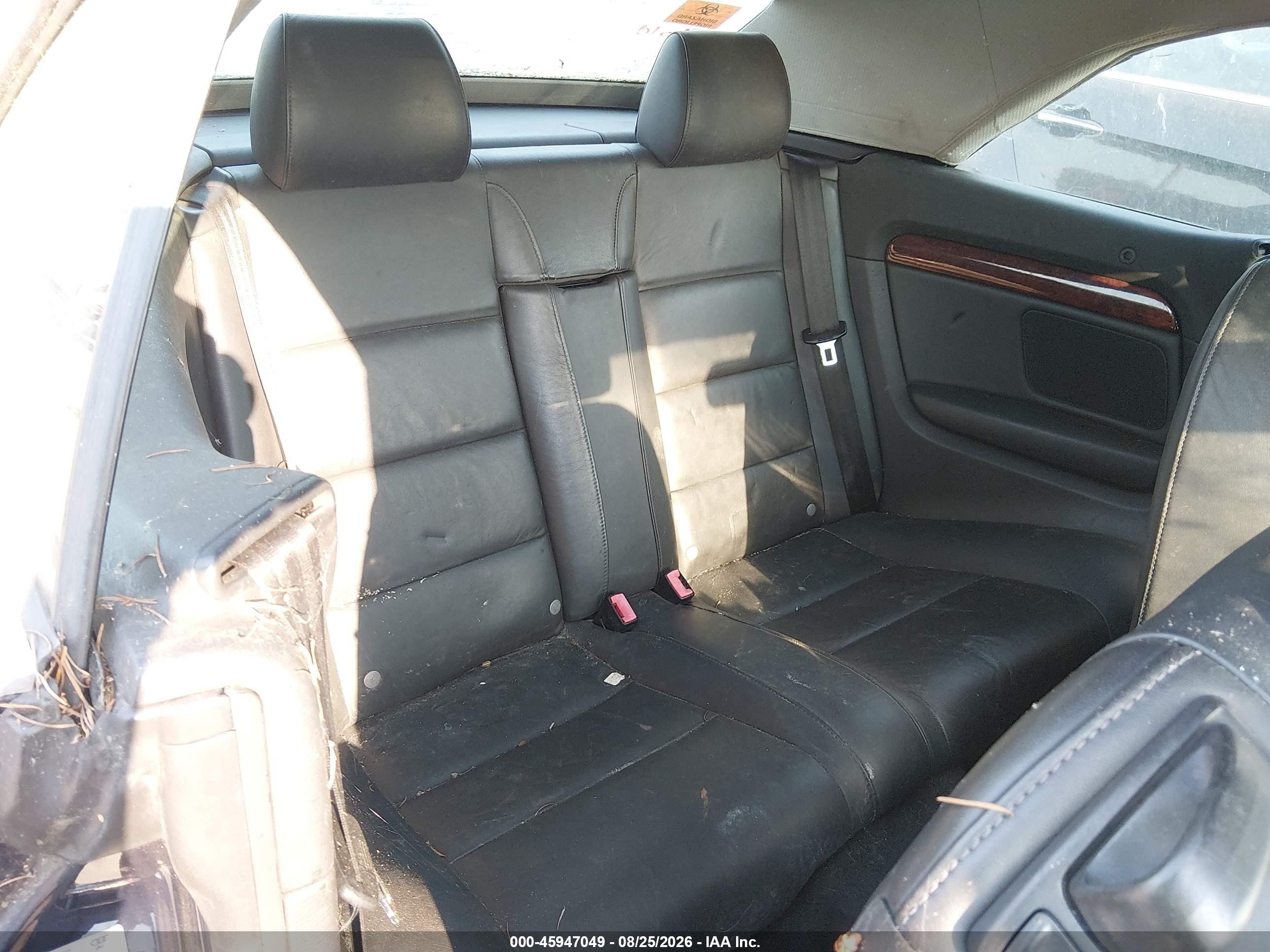 2003 Audi A4 3.0 Black vin: WAUAT48H83K015607