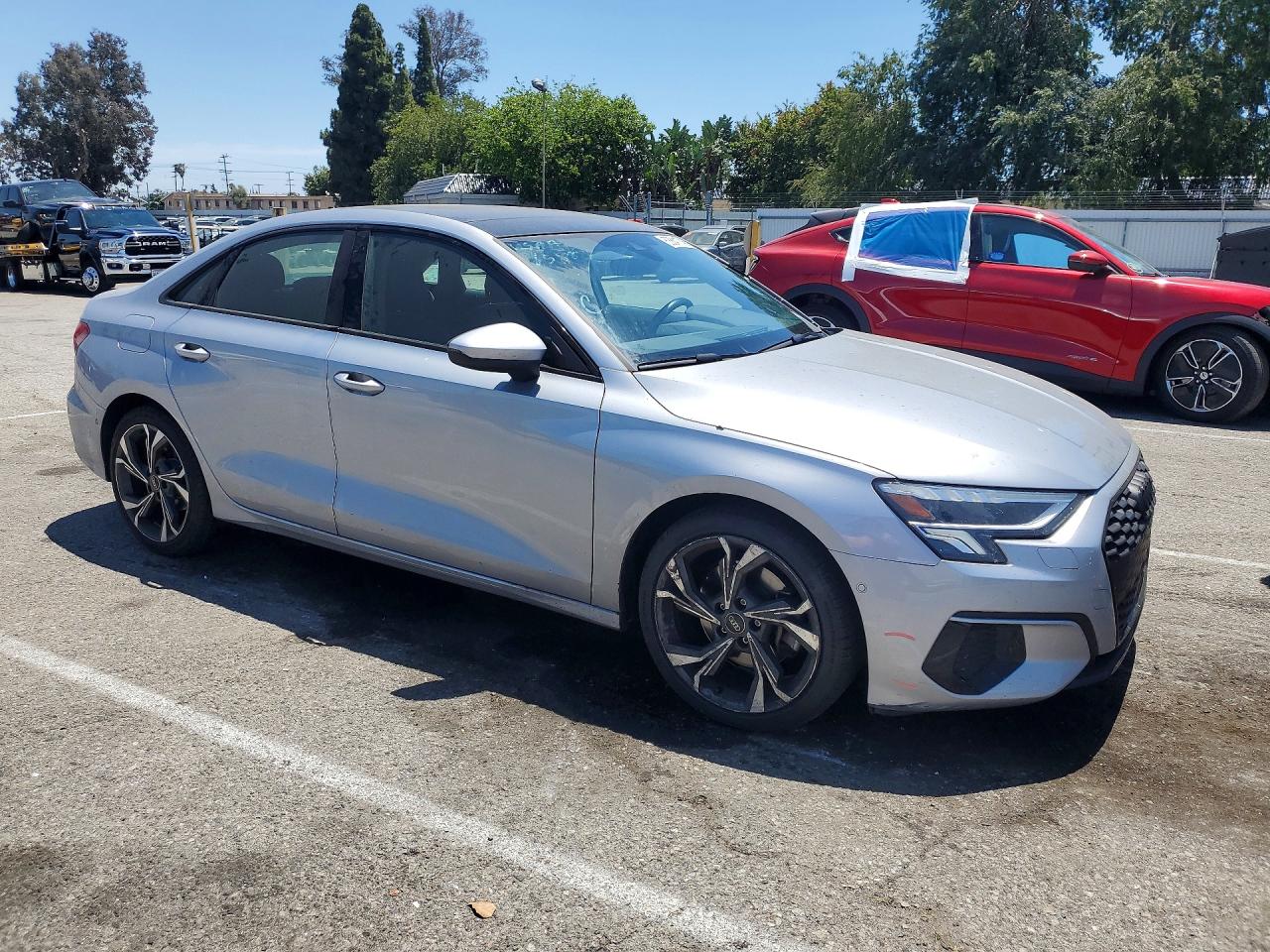 2023 Audi A3 Premium Silver vin: WAUAUDGY2PA106429