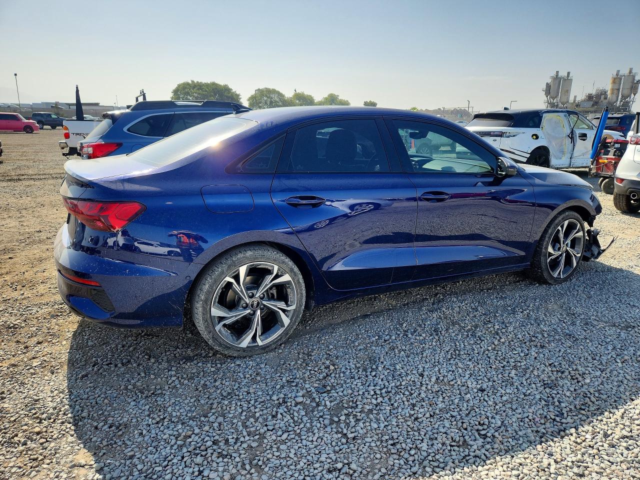 2023 Audi A3 Premium Blue vin: WAUAUDGY8PA050741