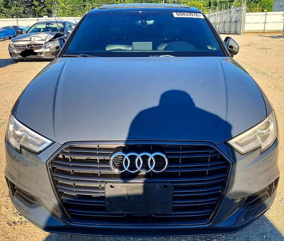 2019 Audi A3 Premium Gray vin: WAUAUGFF3KA085875
