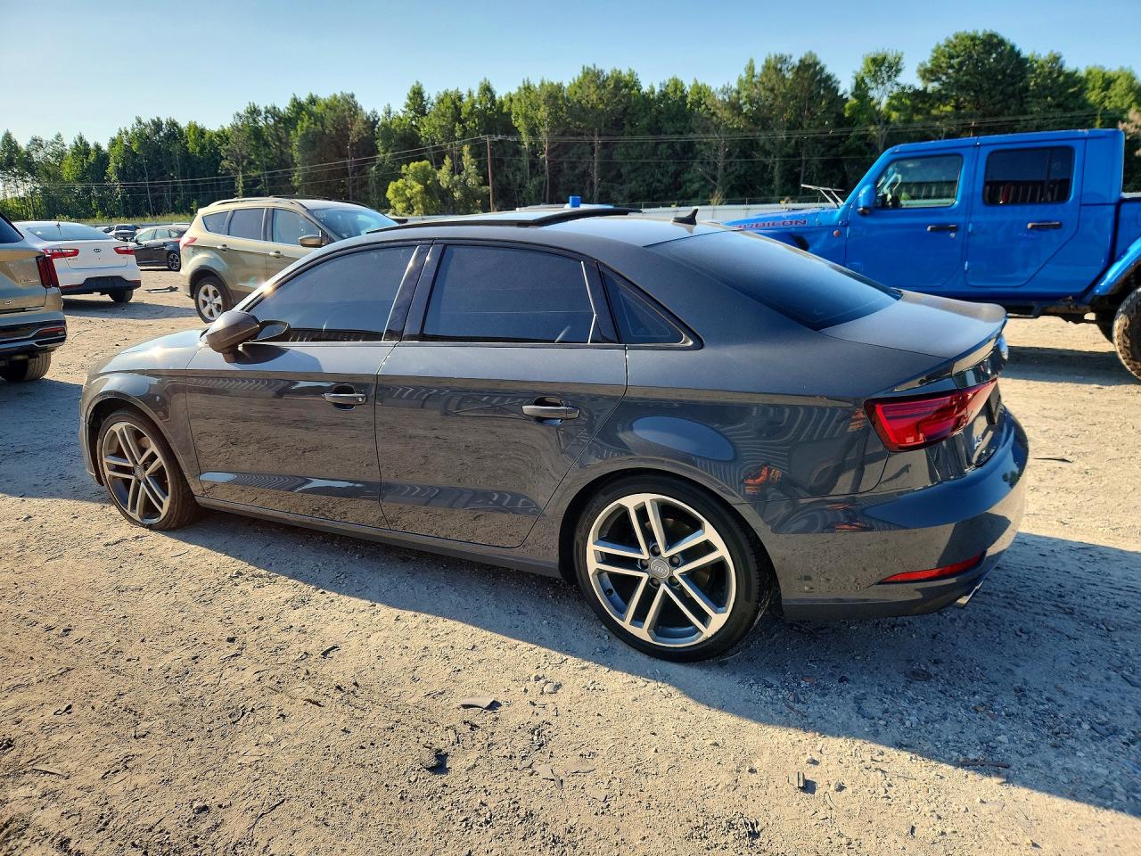2019 Audi A3 Premium Gray vin: WAUAUGFF3KA085875