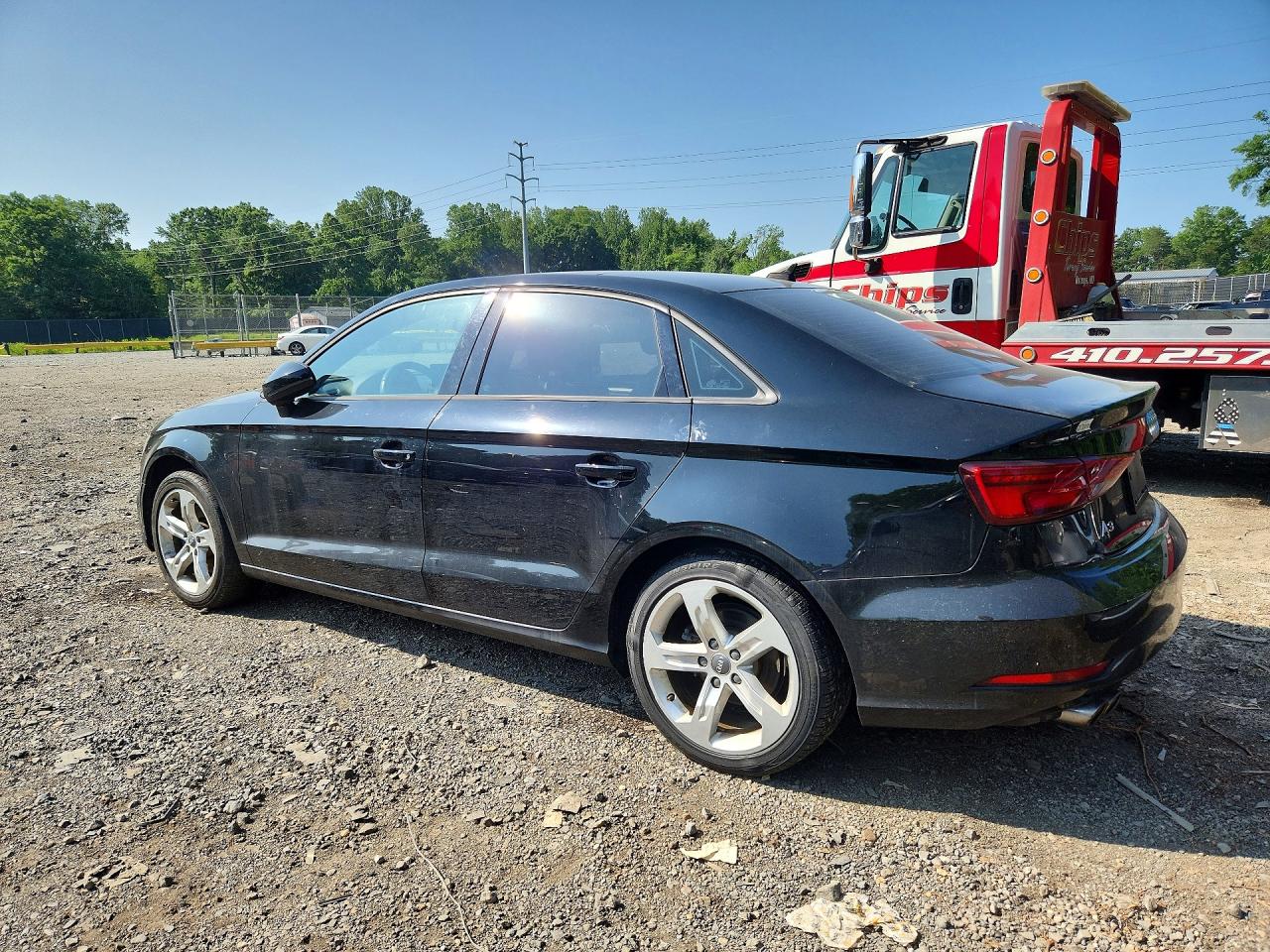 2018 Audi A3 Premium Black vin: WAUAUGFF9J1028739
