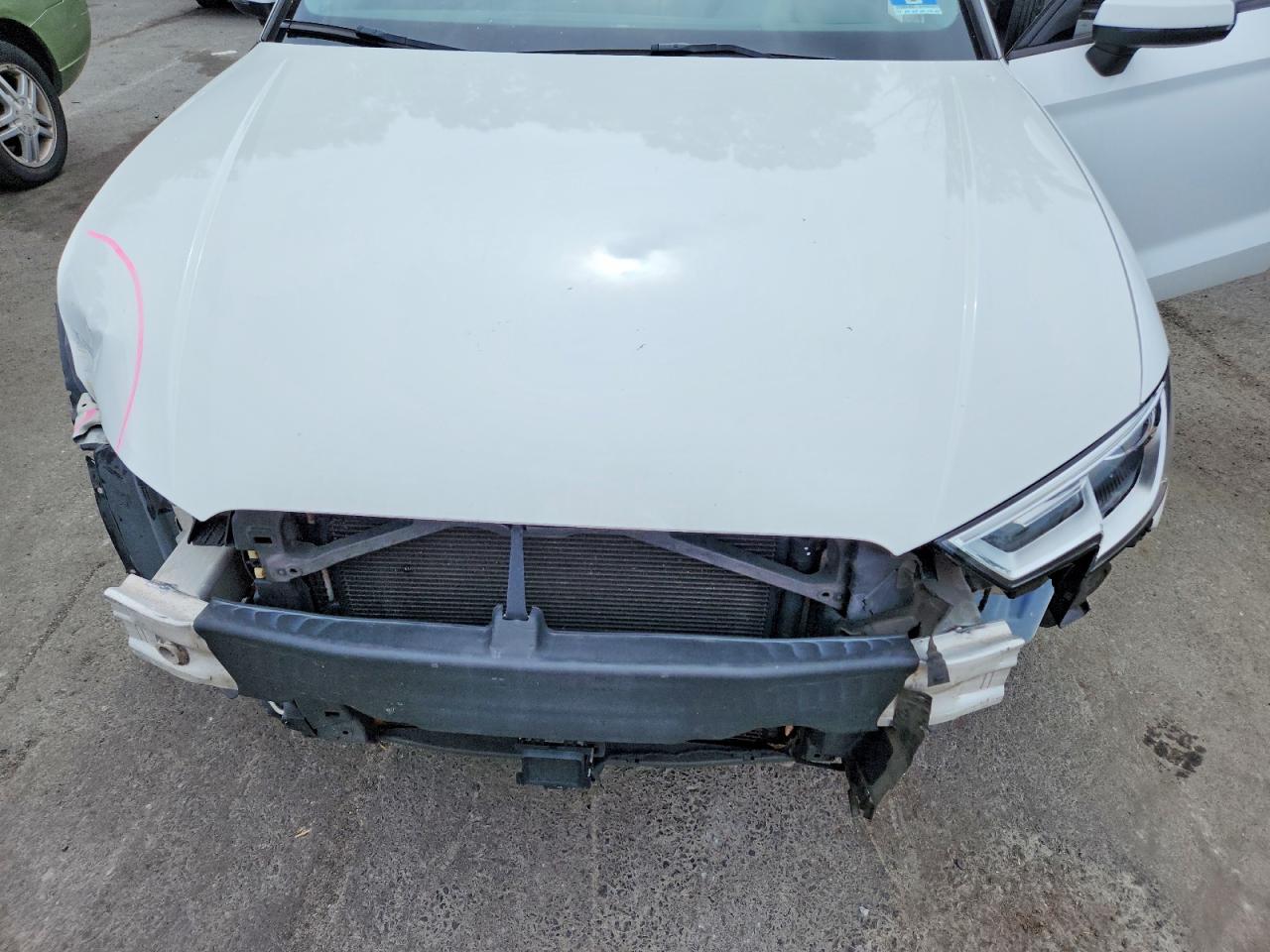 2017 Audi A3 Premium White vin: WAUAUGFFXH1028324