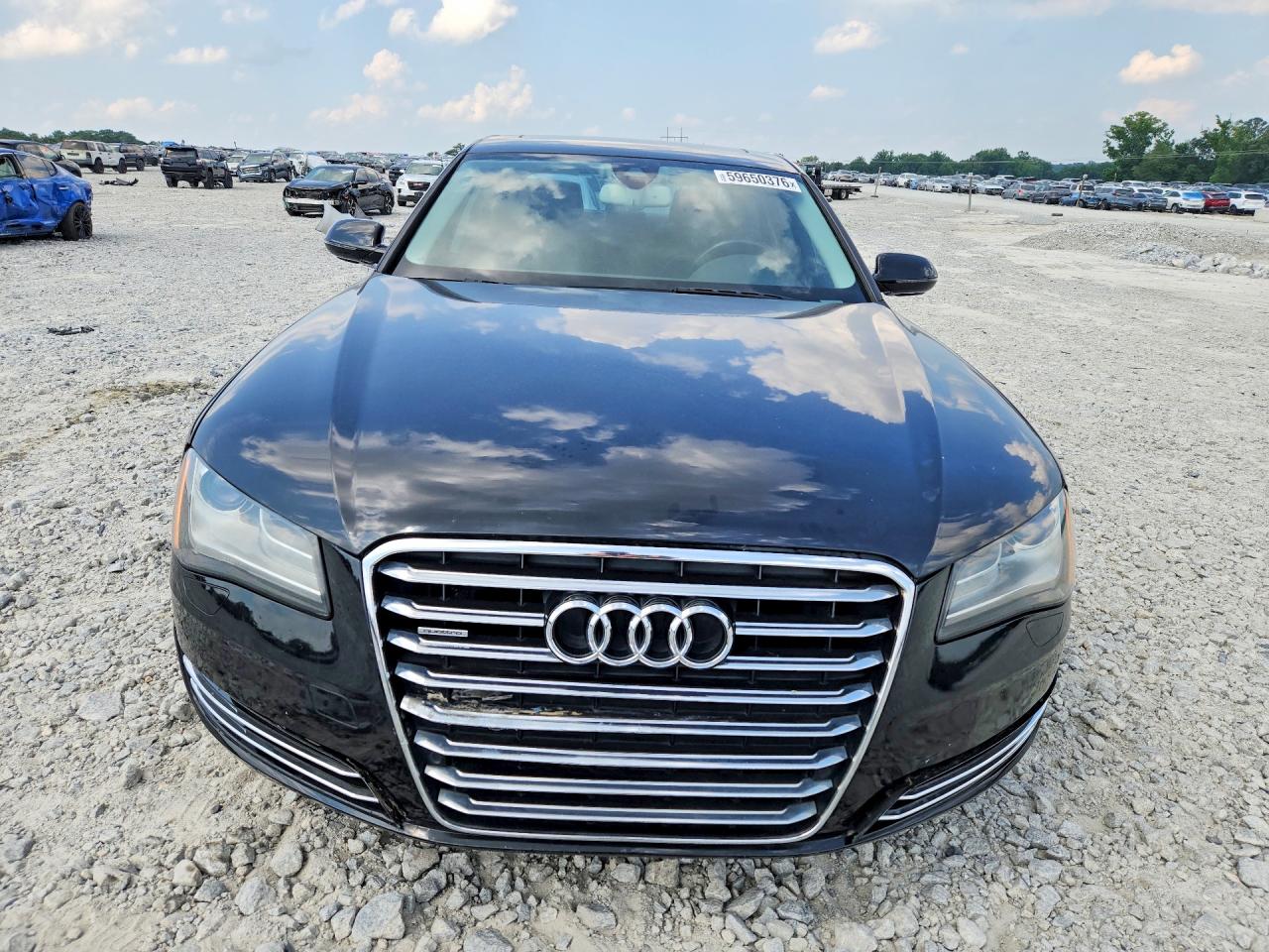 2011 Audi A8 Quattro Black vin: WAUAVAFD1BN001750