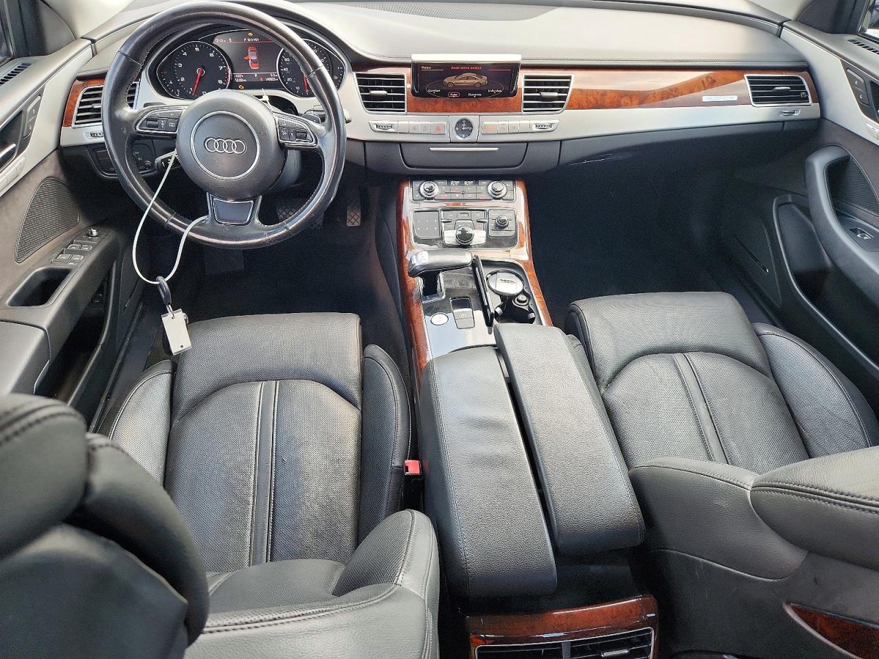 2011 Audi A8 Quattro Black vin: WAUAVAFD1BN001750