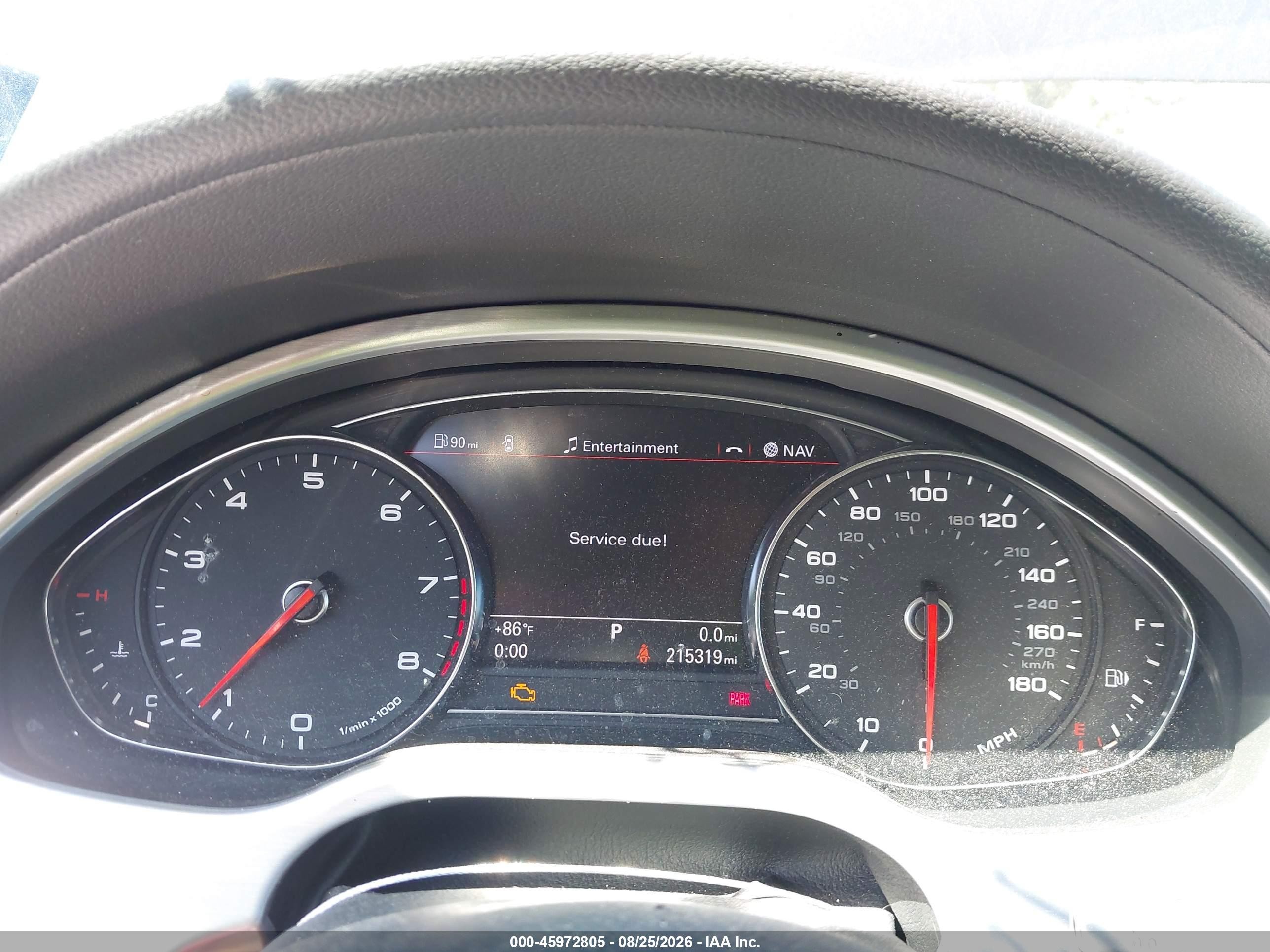 2011 Audi A8 4.2 (tiptronic) Черный vin: WAUAVAFD5BN021421