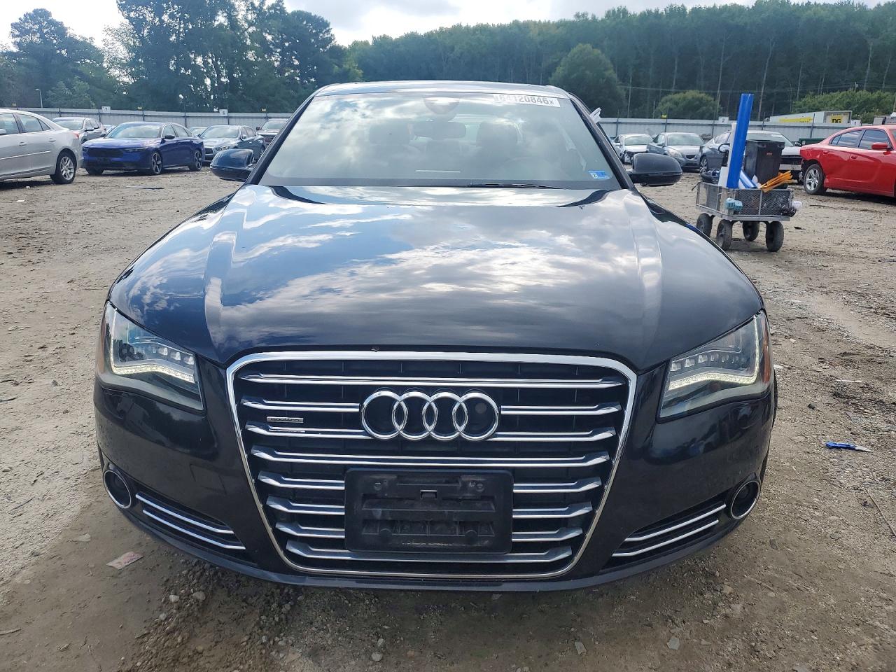 2011 Audi A8 Quattro Black vin: WAUAVAFD5BN023010