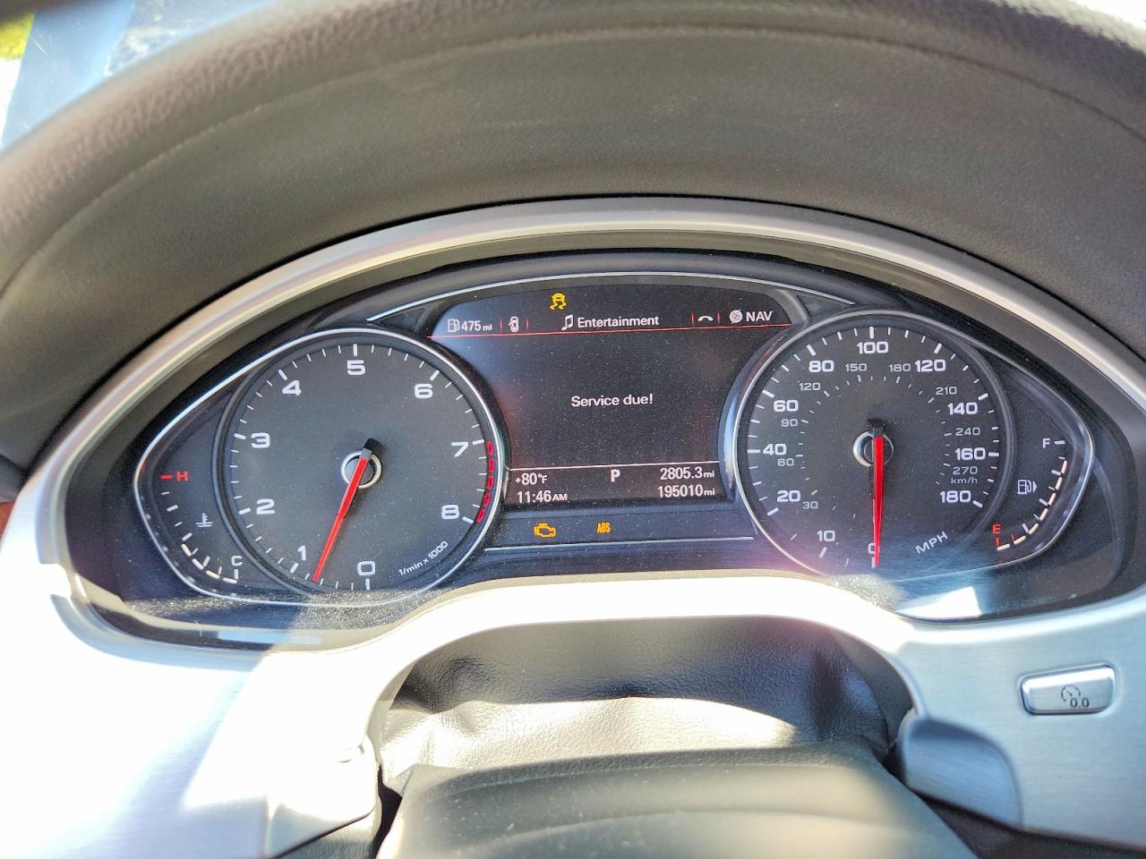 2011 Audi A8 Quattro Blue vin: WAUAVAFD8BN007142