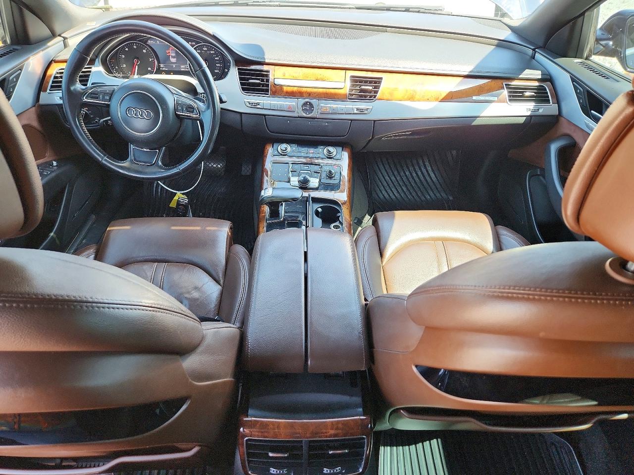 2011 Audi A8 Quattro Blue vin: WAUAVAFD8BN007142