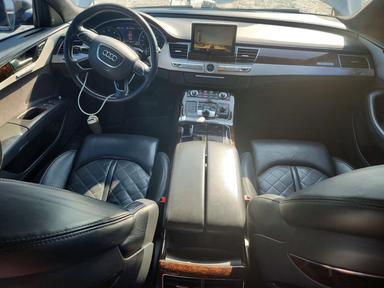 2012 Audi A8 Quattro Серый vin: WAUAVAFDXCN004244